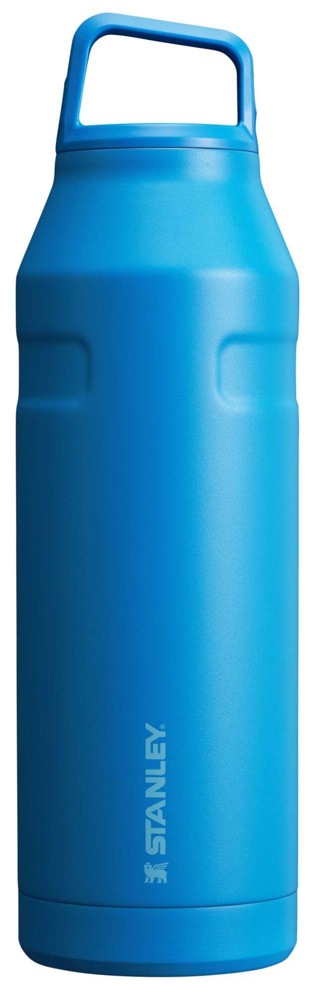 Stanley IceFlow Cap and Carry Water Bottle 50 oz | Wide Mouth Twist Lid | Lightweight and Leakproof for Travel and Sports | Insu