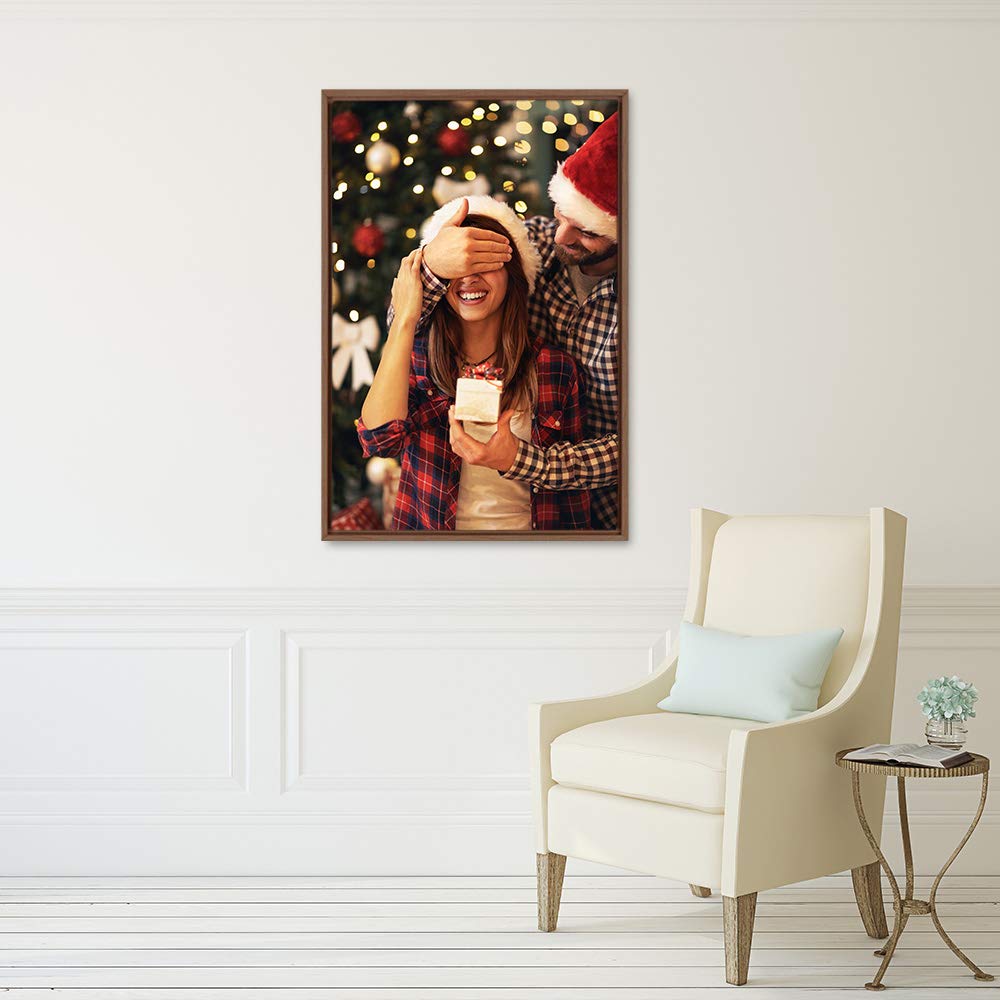 Wall26 Framed Custom Canvas Wall Art For Living Room, Bedroom Canvas Prints For Home Decoration Ready To Hang - 24''X36'', Natur