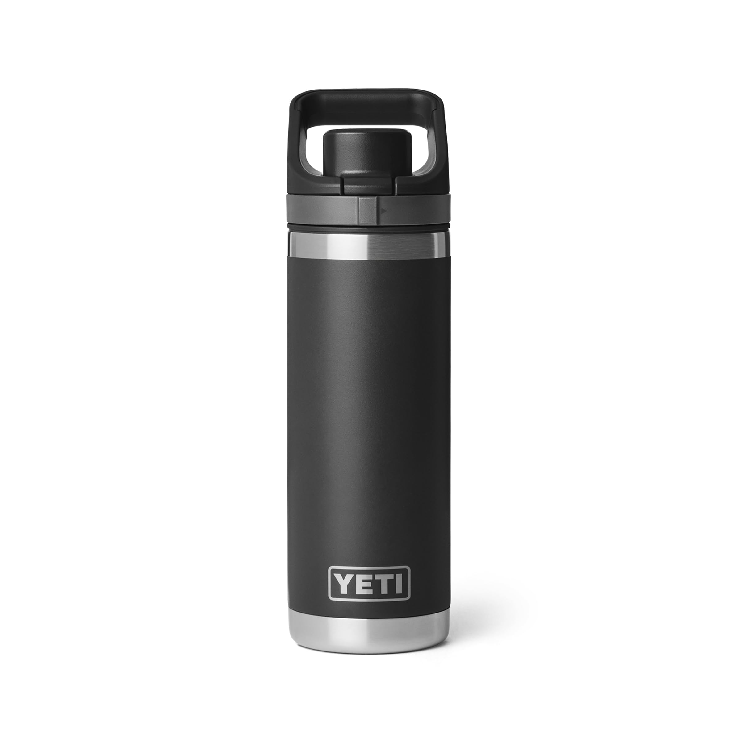YETI Rambler 18 oz Leakproof Bottle with Flip Chug Cap, Black