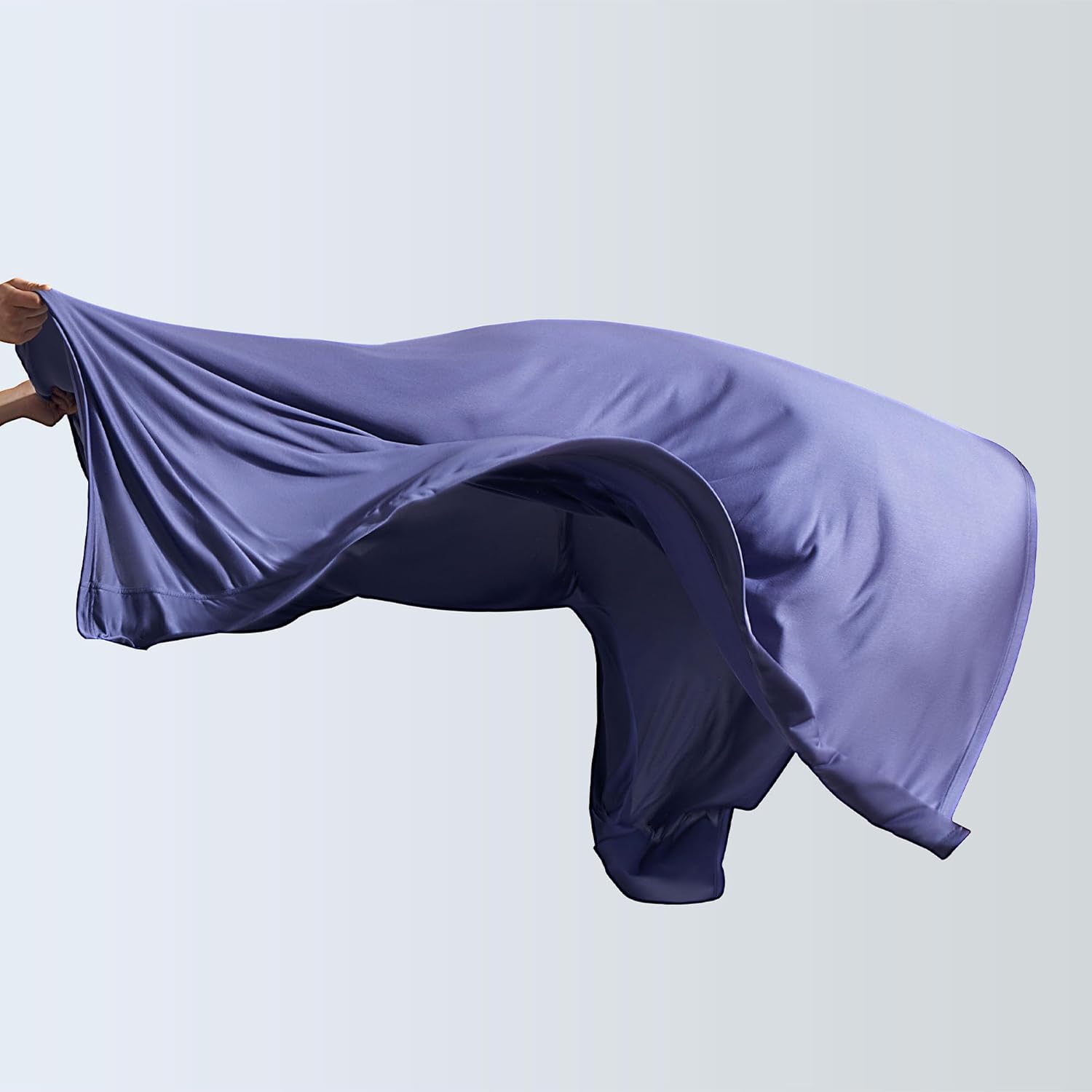 100% Microfiber Jersey Knit Sheet Set with Pillowcases-Navy