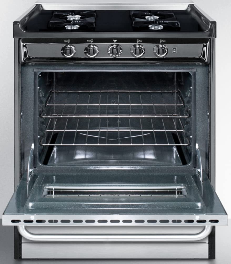30'' Wide Gas Range, Open Burners