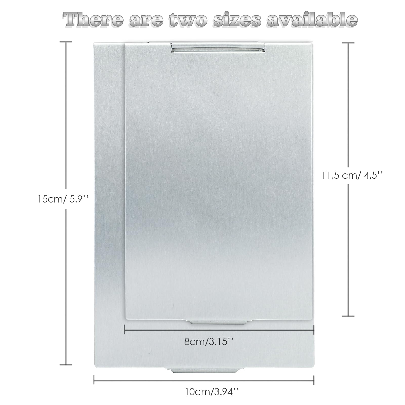 G2Plus Portable Folding Vanity Mirror, Single Side Travel Shower Shaving Mirror, 5.9'' X 3.94'' X 0.1'' Small Folding Mirror For