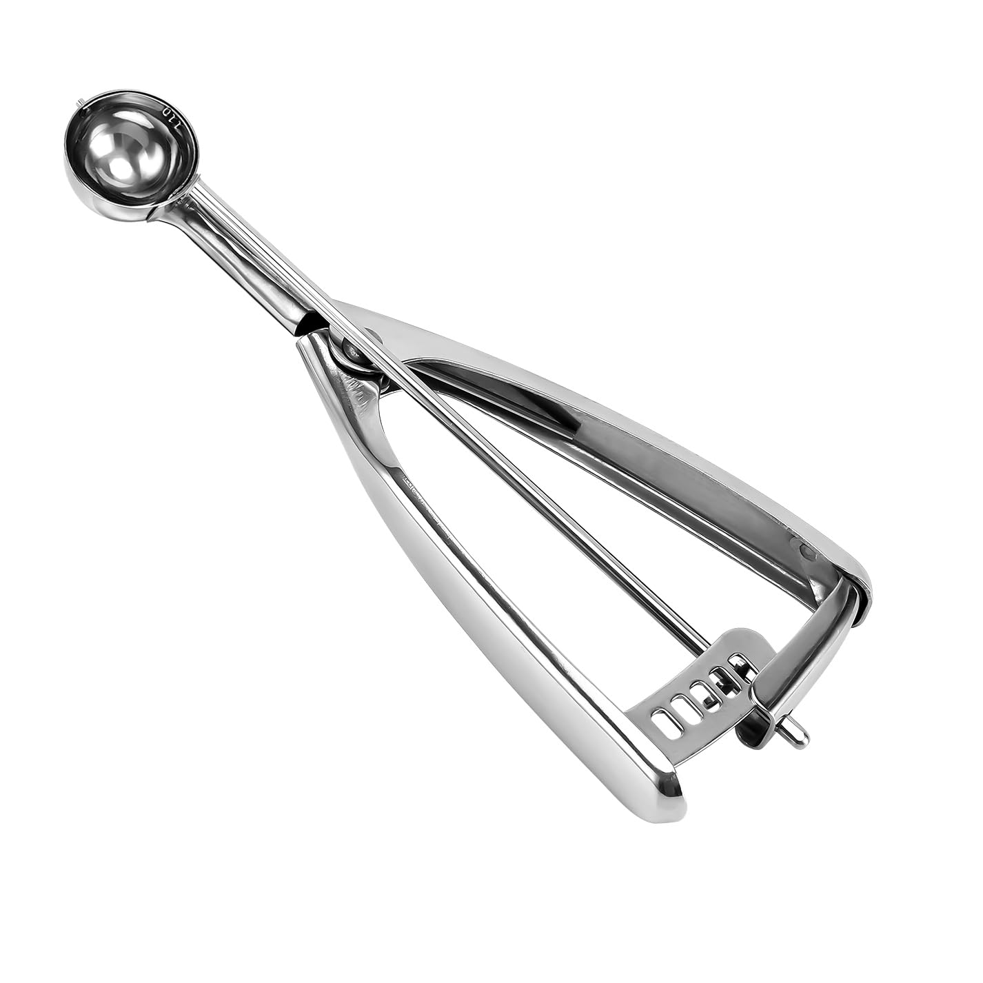Saebye Mini Cookie Scoop 1 Tsp, Extra Small Cookie Dough Scoop, Melon Baller Scoop, 1/3 Tbsp/ 1 Tsp Scooper, 18/8 Stainless Stee