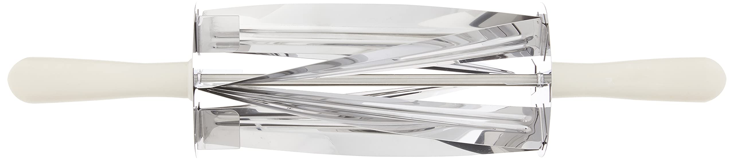 Ateco Stainless Steel Croissant Roller Cutter 15-Inches Long X 5-Inches Diameter