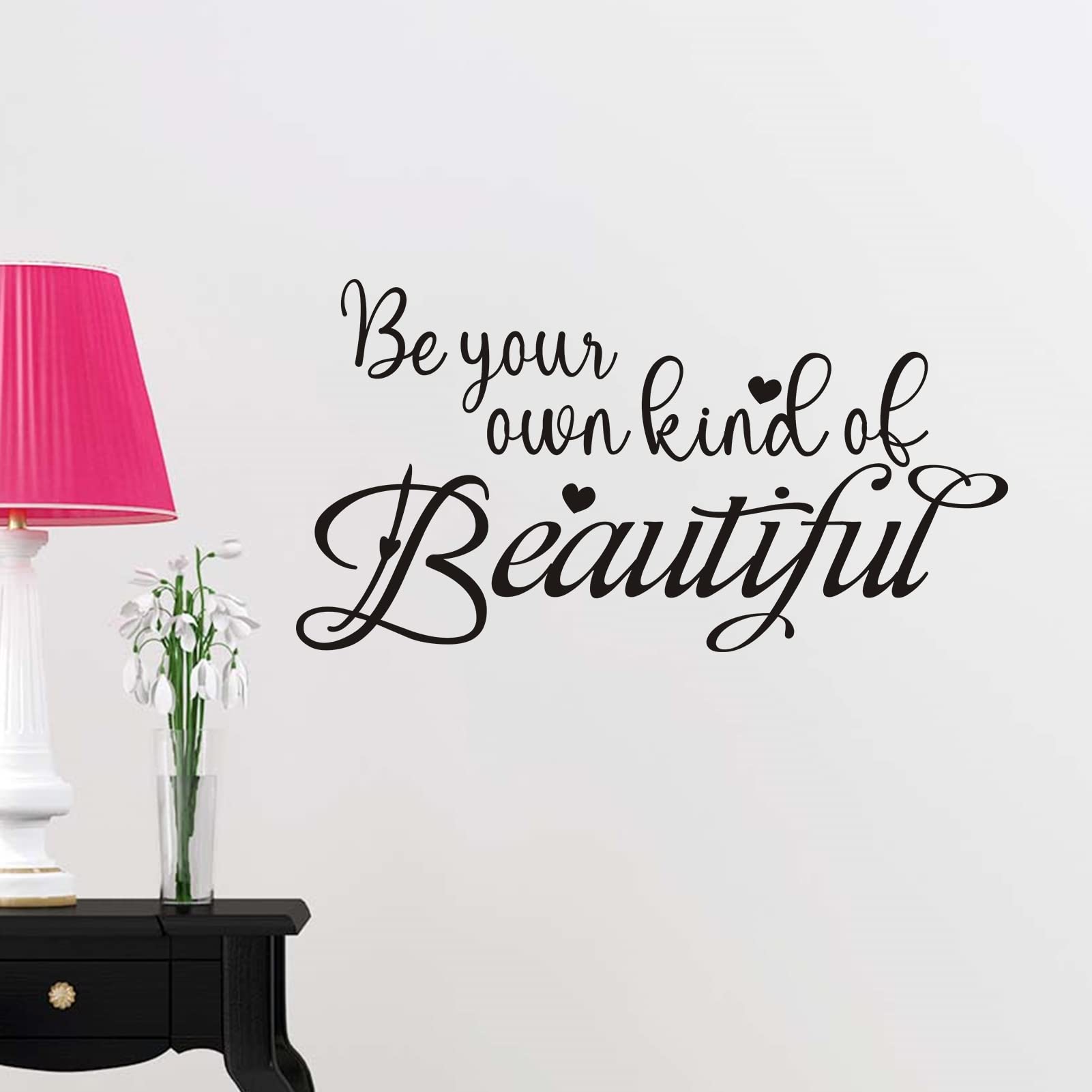 Love Wall Decals, Wall Stickers For Bedroom, Art Vinyl Quotes Couples Bed Master Bedroom Bathroom Kitchen Women Family Inspirati