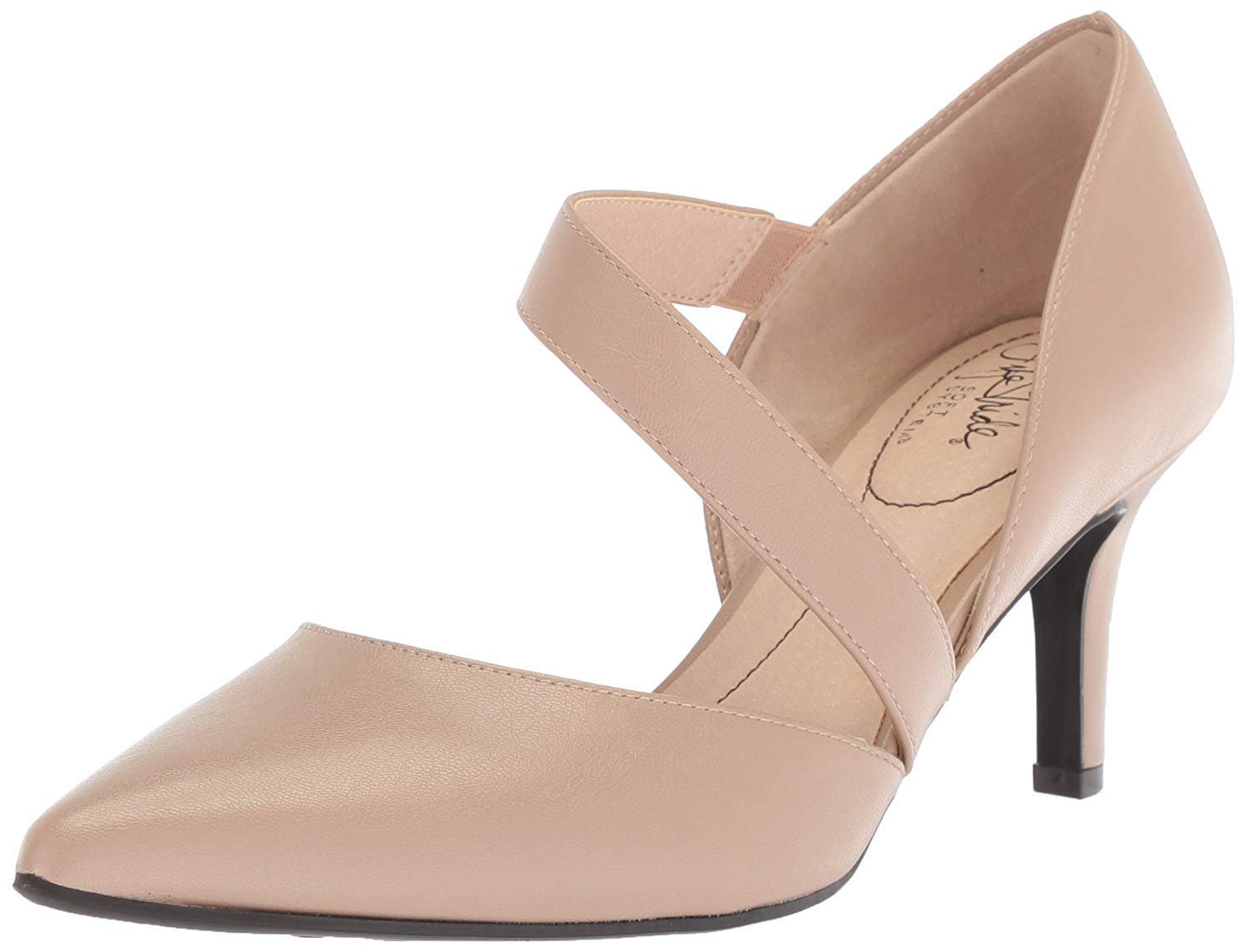 Lifestride Womens Suki Pump, Tender Taupe, 10