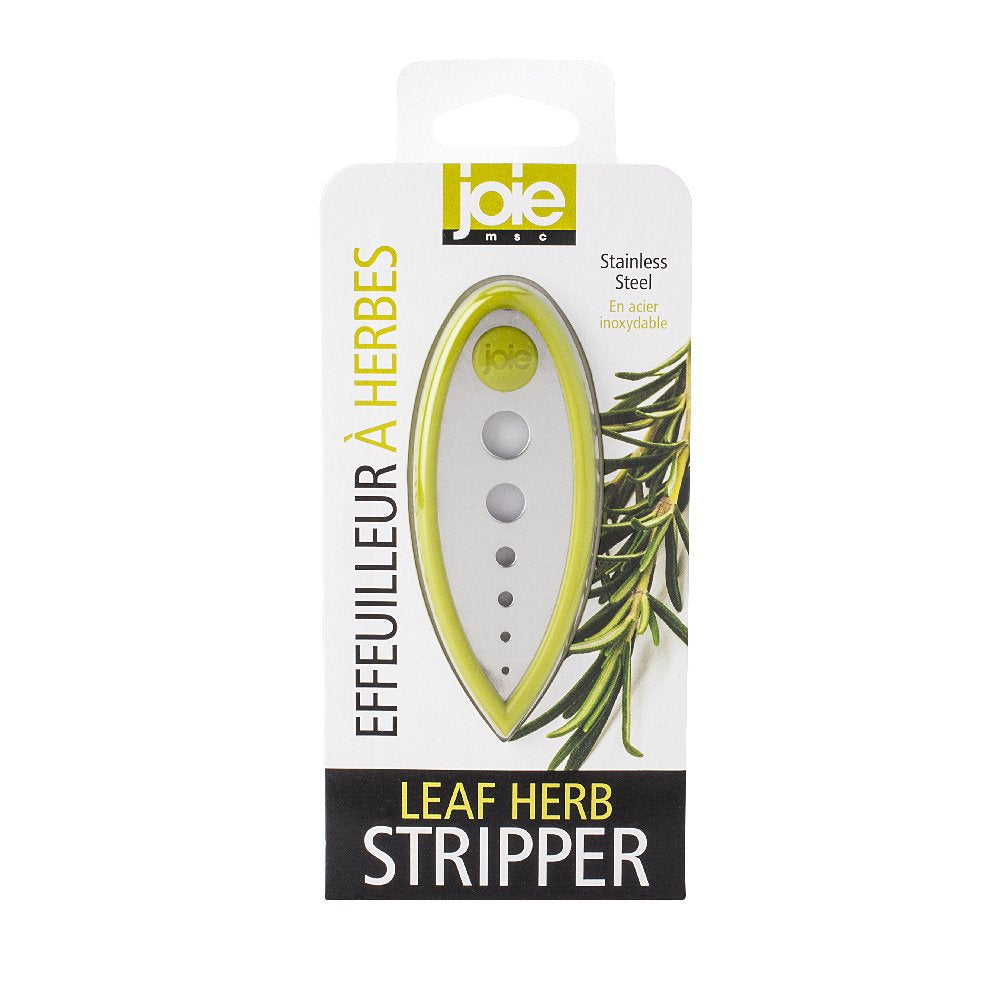 Joie Leaf Herb Stripper, Stainless Steel And Bpa-Free Plastic, 4-Inches X 1.5-Inches X .25-Inches