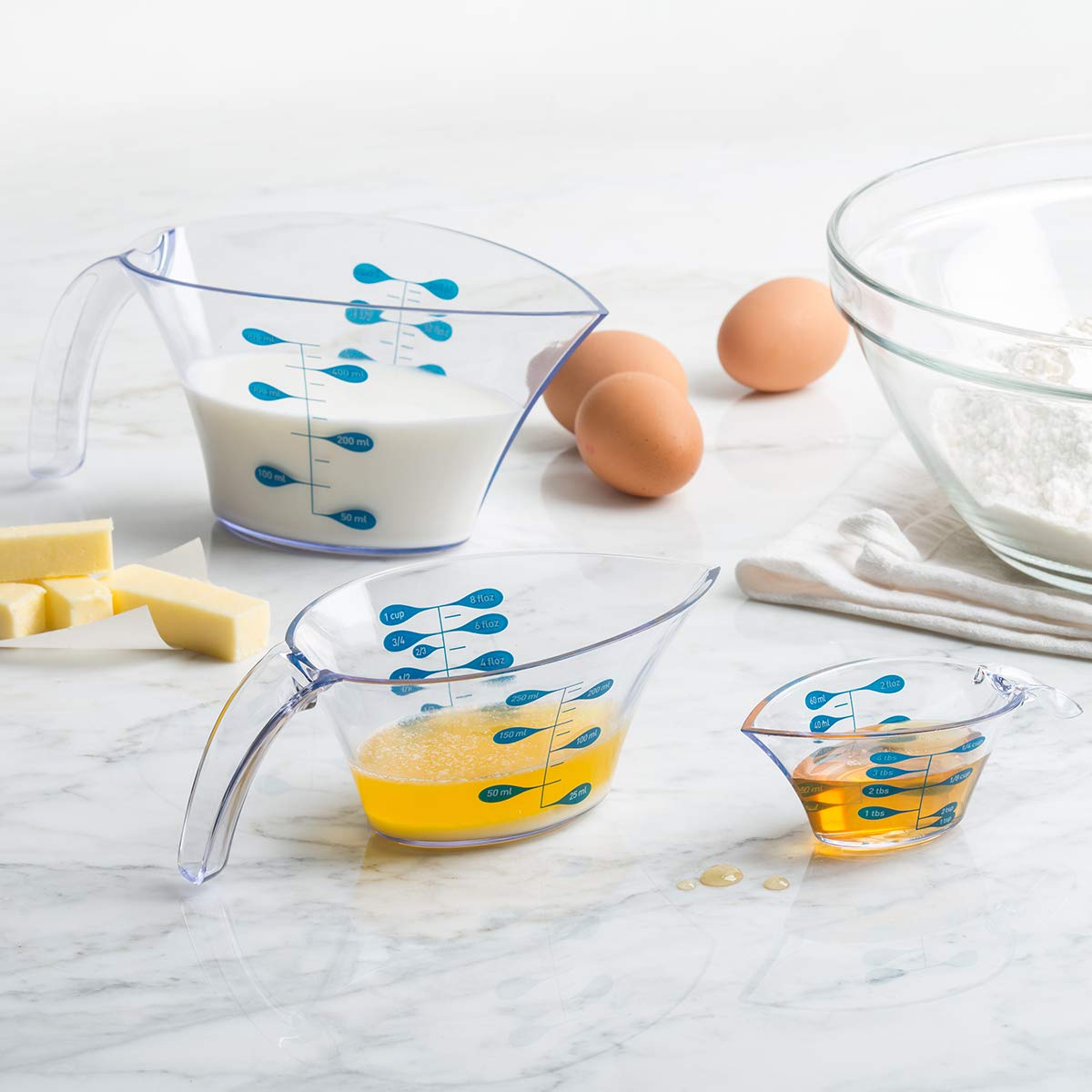 Trudeau Measuring Cups, Set Of 3