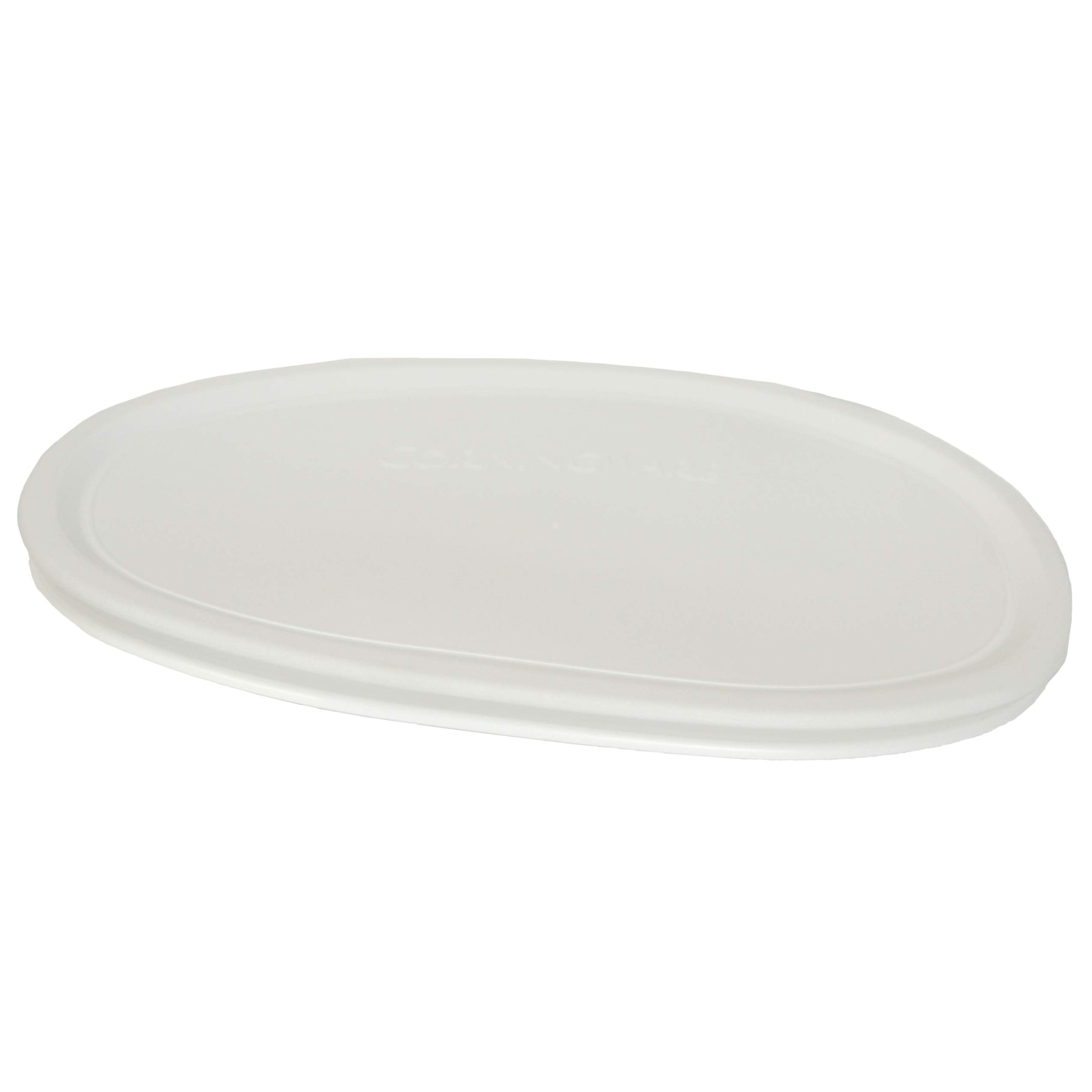 Corningware French White 23-Oz Oval Plastic Cover - 4 Pack