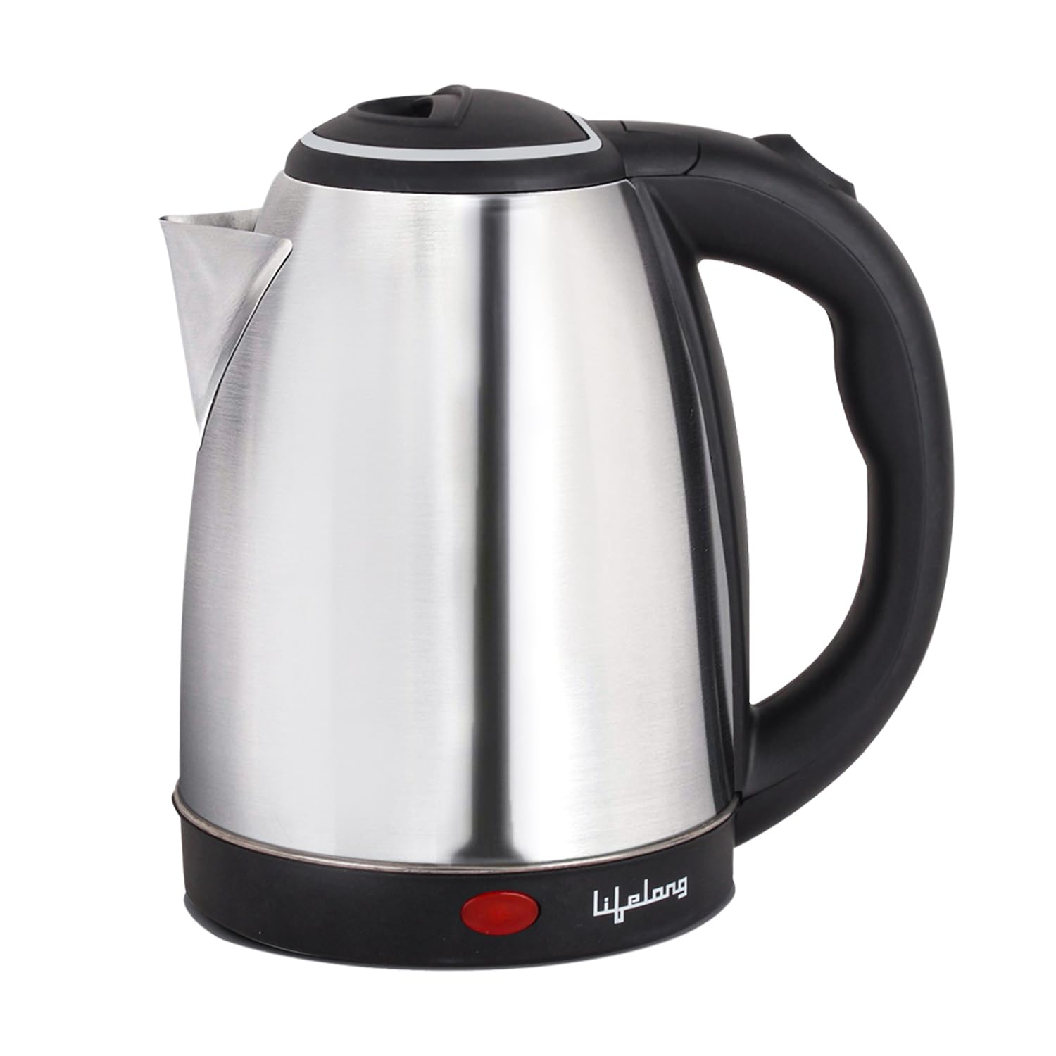 Lifelong 1.8L Electric Kettle, 1500 Watt, Stainless Steel Body With Auto Shut-Off Feature | Easy & Fast Boiling Of Water For Ins