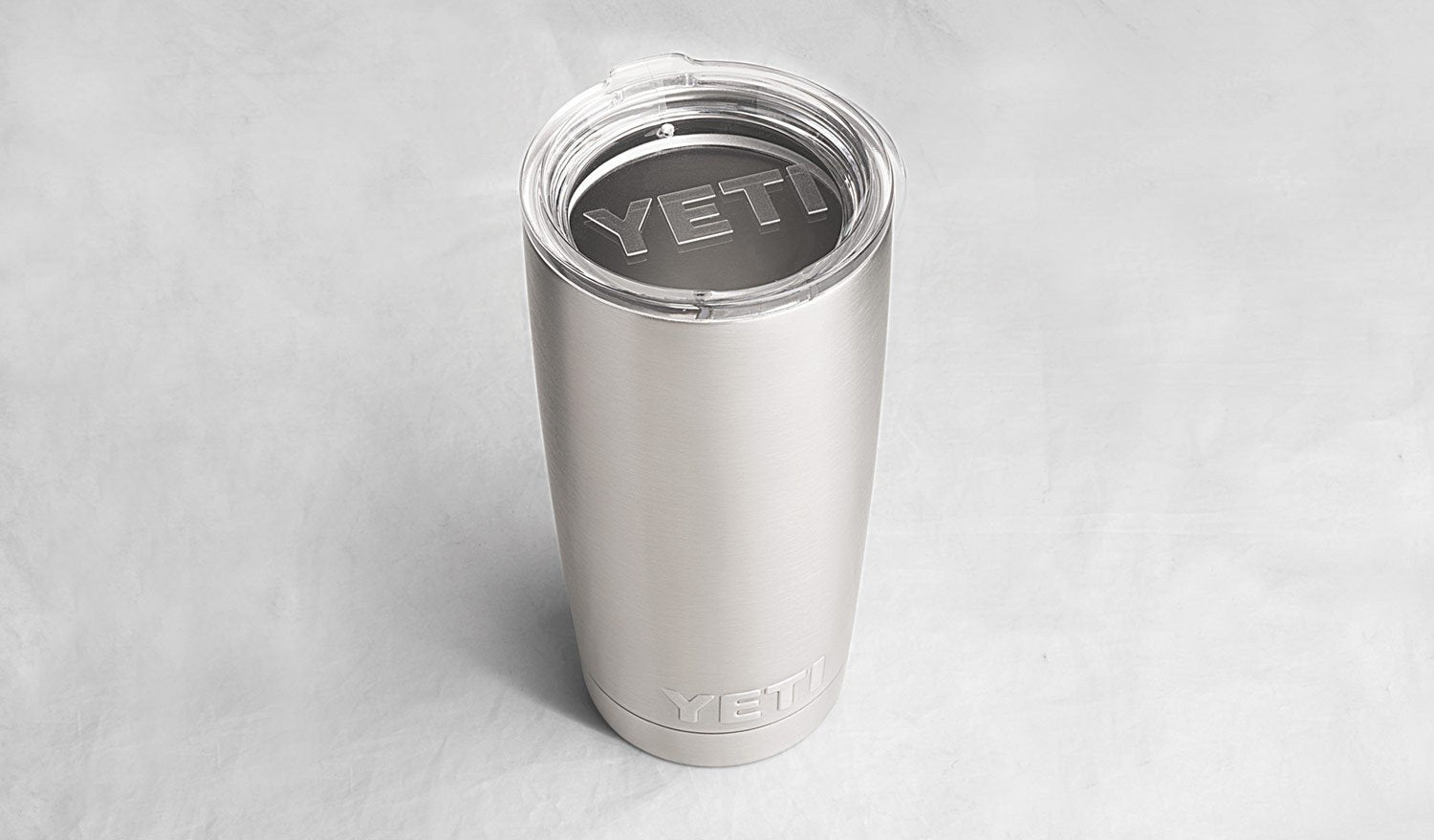 YETI Rambler 20 oz Tumbler - Stainless Steel, Vacuum Insulated, Includes Lid, Model 43410