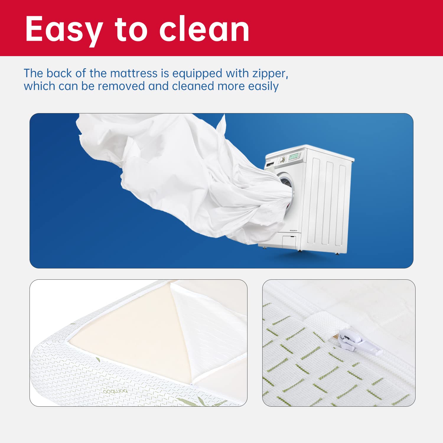 Bestmassage King Mattress, 8 Inch Gel Memory Foam Mattress King Size For Cool Sleep & Pressure Relief,Medium Firm Mattresses Cer