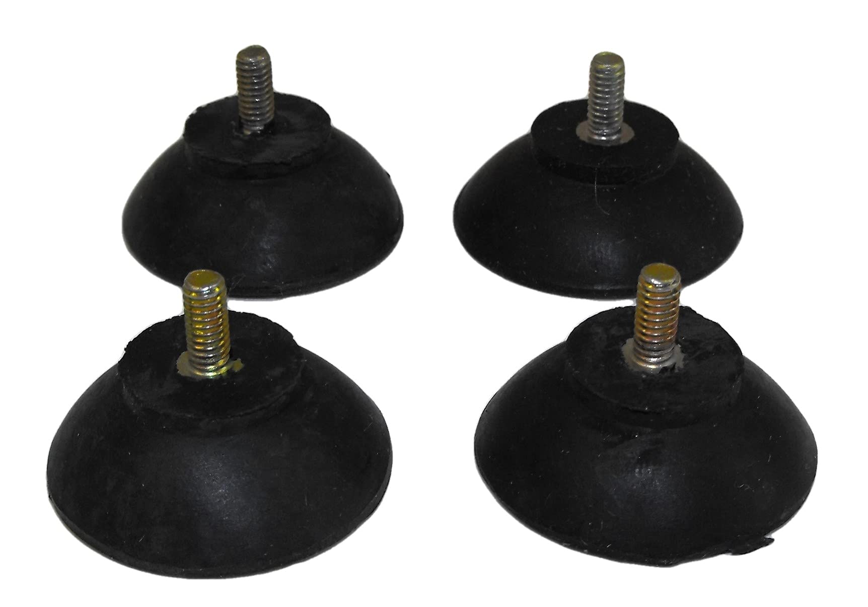 4 New Rubber Suction Cup Feet For Vintage Rival Shred O Mat And Grind O Mat Replacement Cups