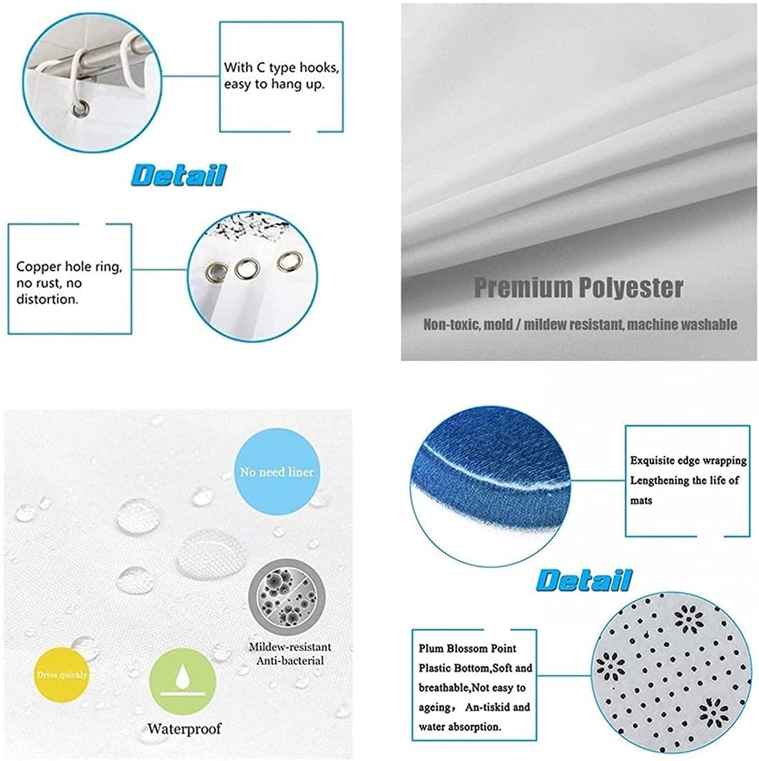 Super Sonic And Mario Bathroom 4 Pieces Set Shower Curtain, Toilet Lid Cover And Bath Mat, Non-Slip Rugs, Durable And Waterproof