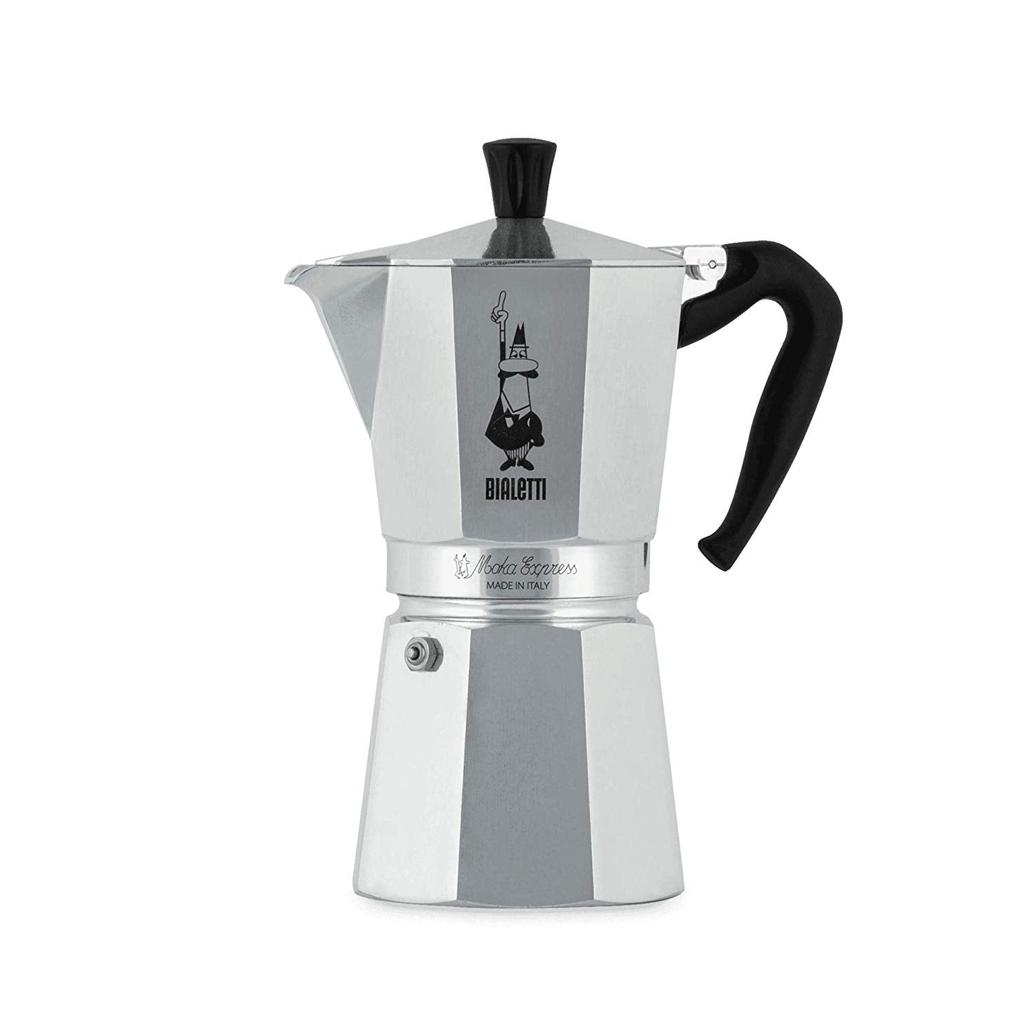 Bialetti Moka Express 9 Cup Espresso Maker/Percolator/Stovetop/filter coffee maker for an Italian Mocha  Authentic Moka Pot