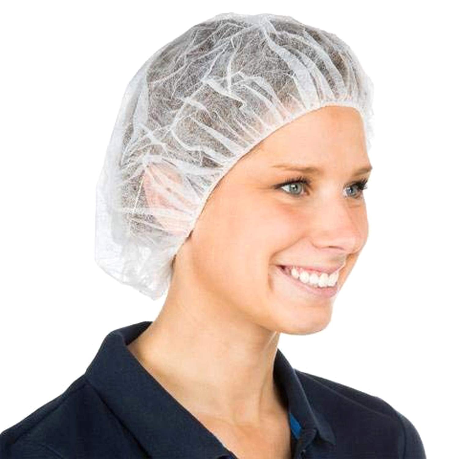 G & F Products 13040-100 Disposable Bouffant Caps Hair Net, Spun-Bonded Polypropylene, Non-Woven, Medical, Labs, Nurse, Tattoo,