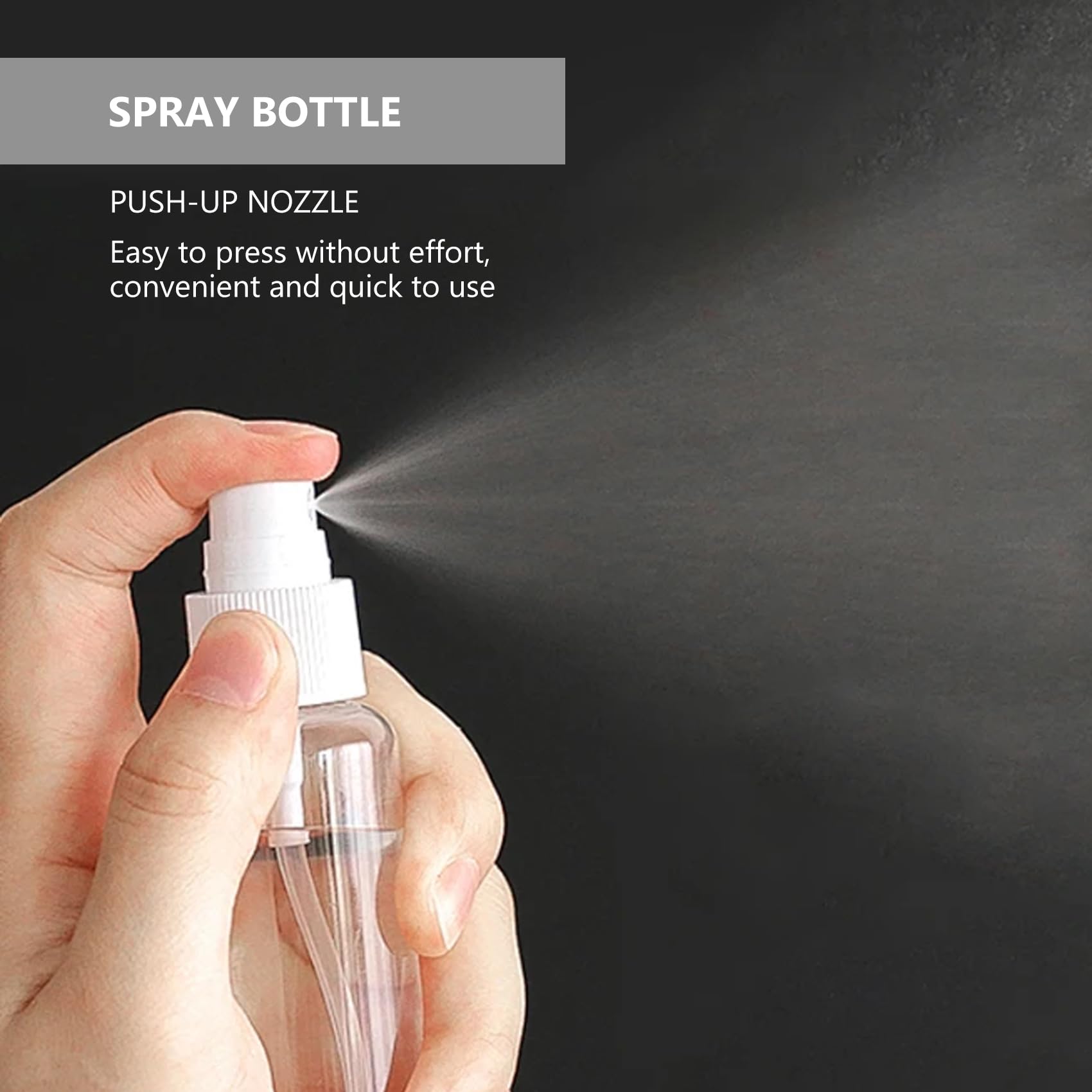 Soft 'N Style Empty Travel Size Bottles Set Plastic Travel Size Empty Bottles, Set Of 7 Refillable Cosmetic Container Toiletry B