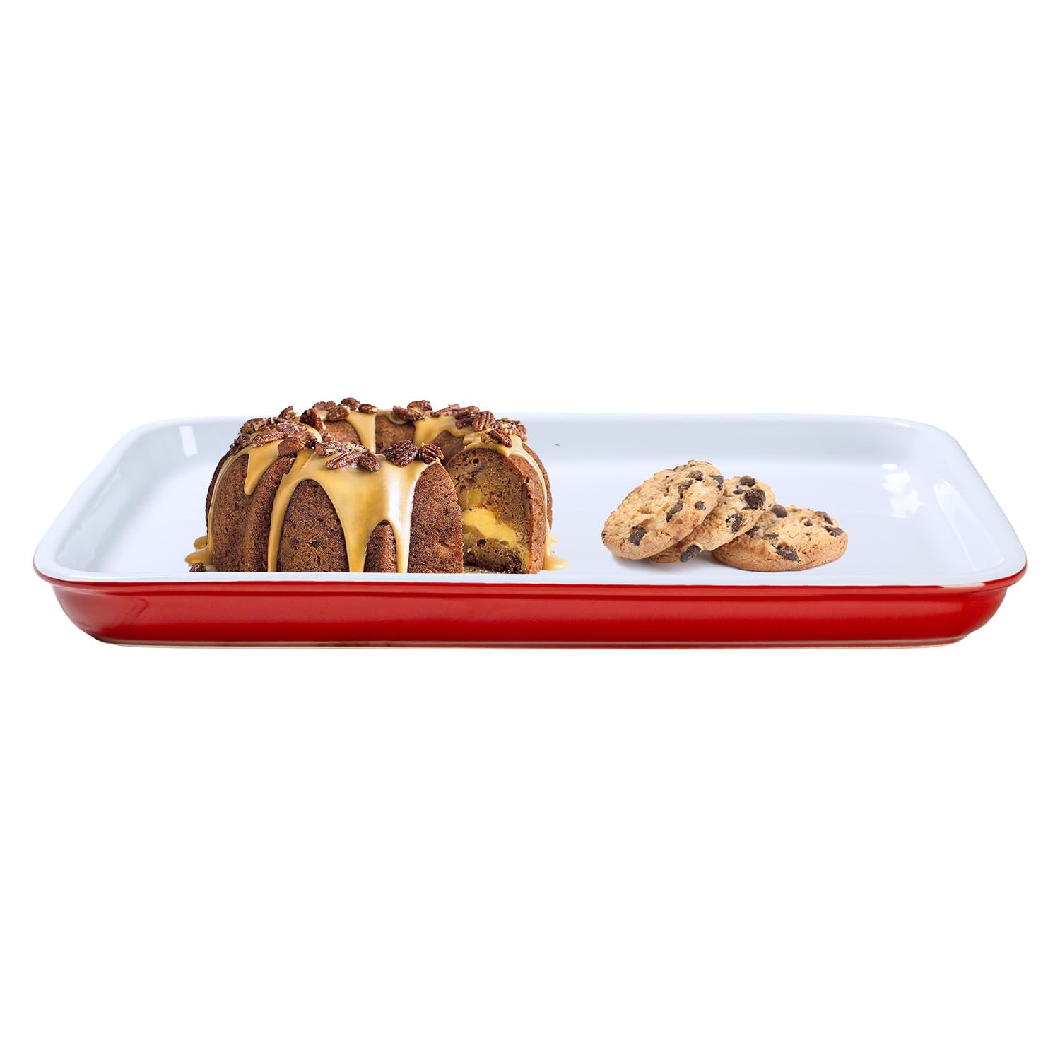 Emeril Lagasse 15.75 IN Large Cookie Sheet Stoneware  Perfect for Baking Cookies and More!