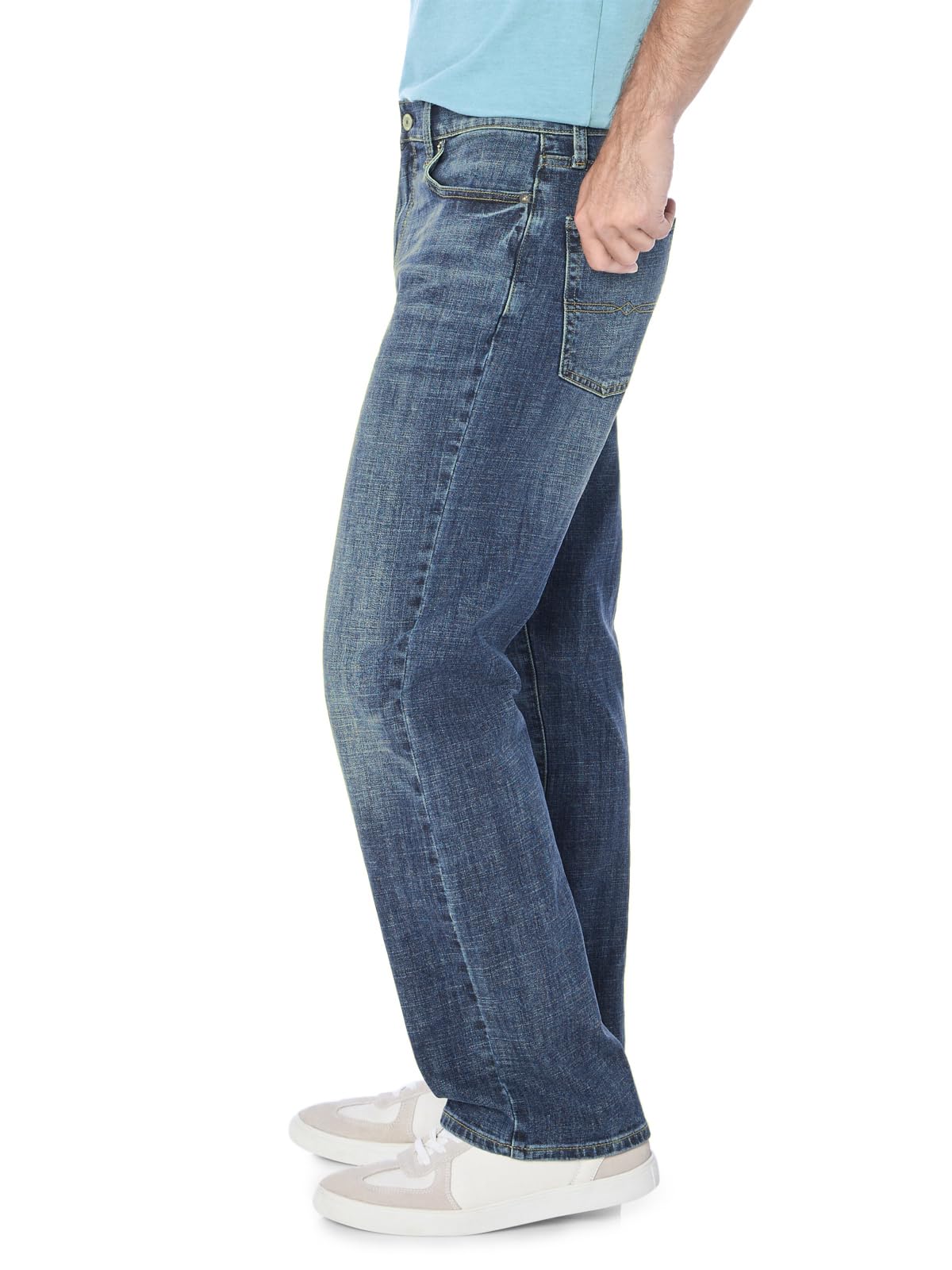 Lucky Brand Mens 181 Relaxed Straight Jean, Lakewood, 36W X 32L