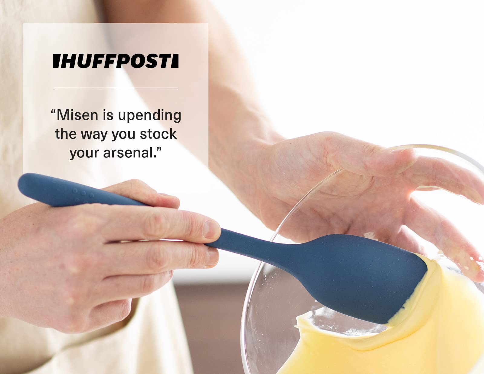 Misen Spoontula: Hybrid For Stirring, Spooning, Folding, And Flipping. It'S Heat Resistant, Nonstick, With A Rubber Scraper, Per
