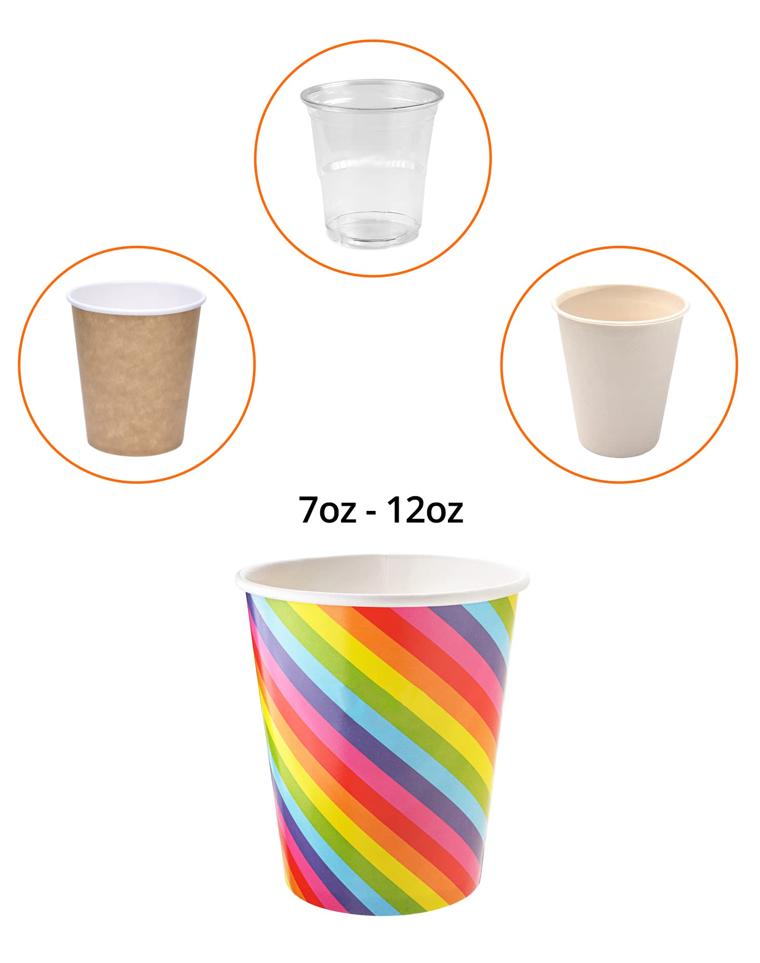 Qwork Cup Dispenser, Water Dispenser Disposable Cup Holder Rack Fits 7Oz - 12Oz Cone Or Flat Bottom Cups, Pull Type Paper Water