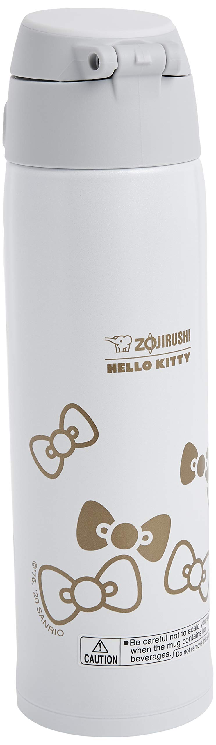 Zojirushi Sm-Ta48Ktwa Stainless Steel Vacuum Insulated Mug, 16-Ounce, Hello Kitty White