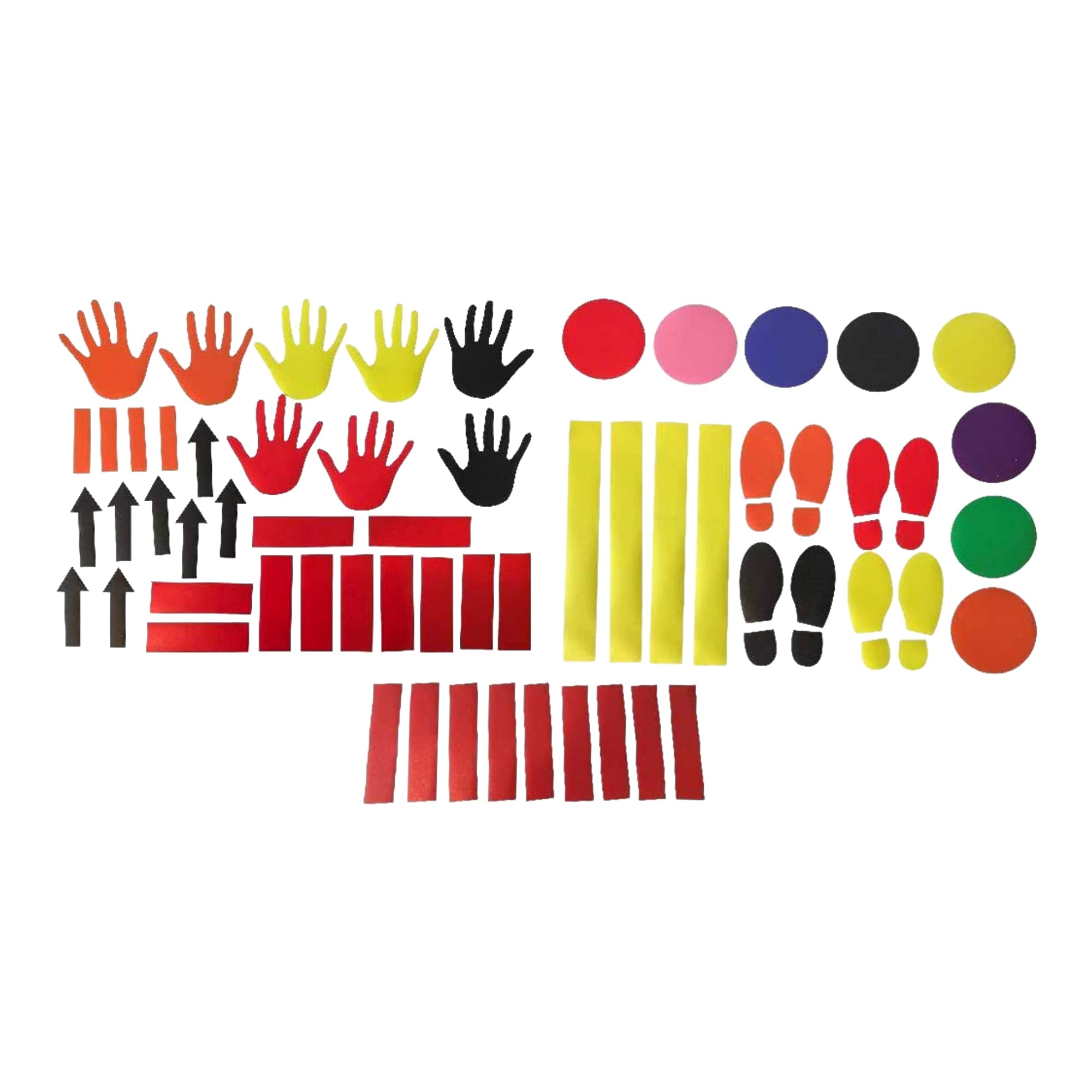 Midlee Get Creative! Wall & Floor Sensory Hallway Set For Schools