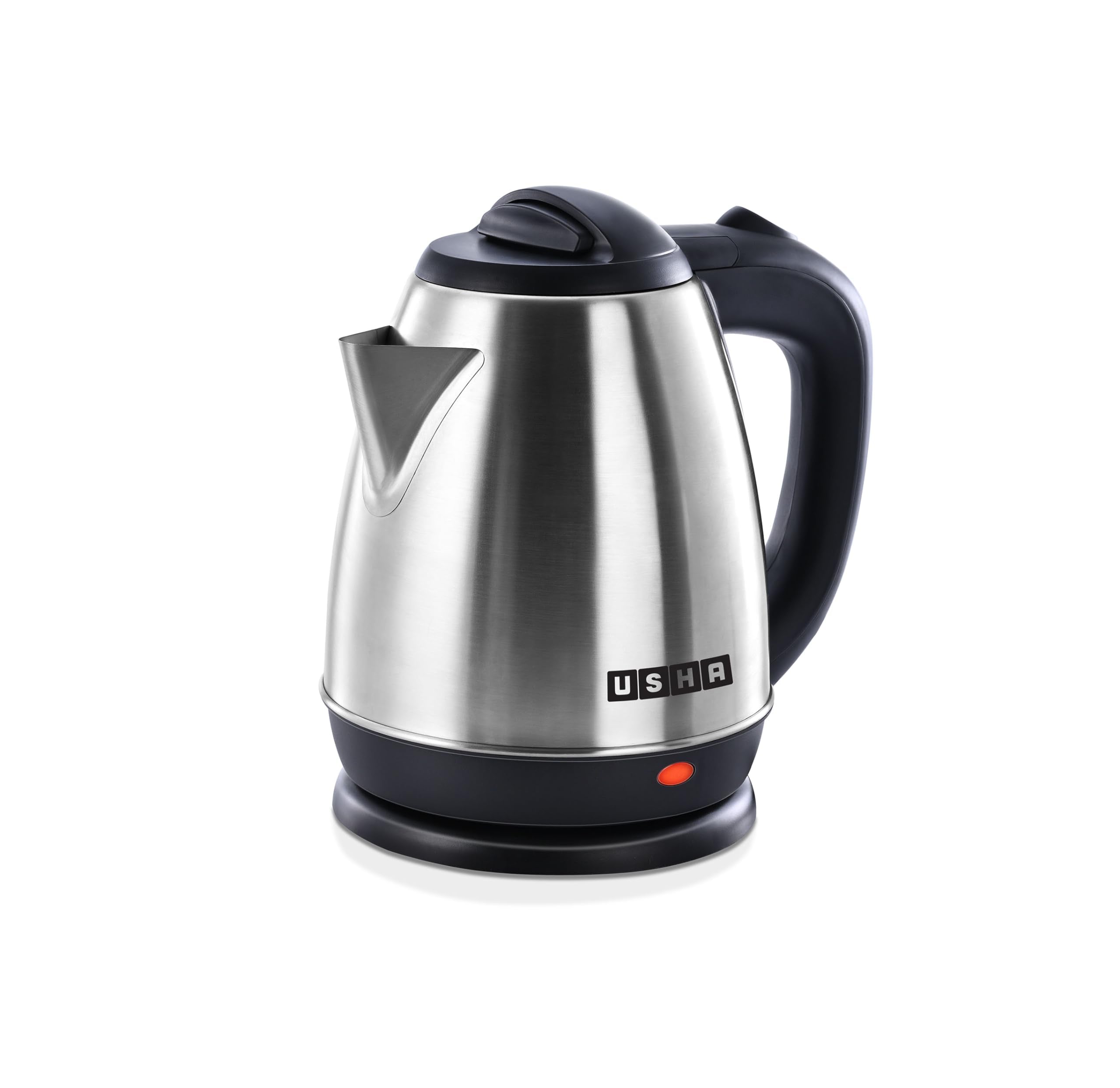 Usha Electric Kettle 1200 Watts | 1.5 Litres| Cool Touch Handle | Wider Mouth | Food-Grade Stainless Steel | Safety With Auto Cu
