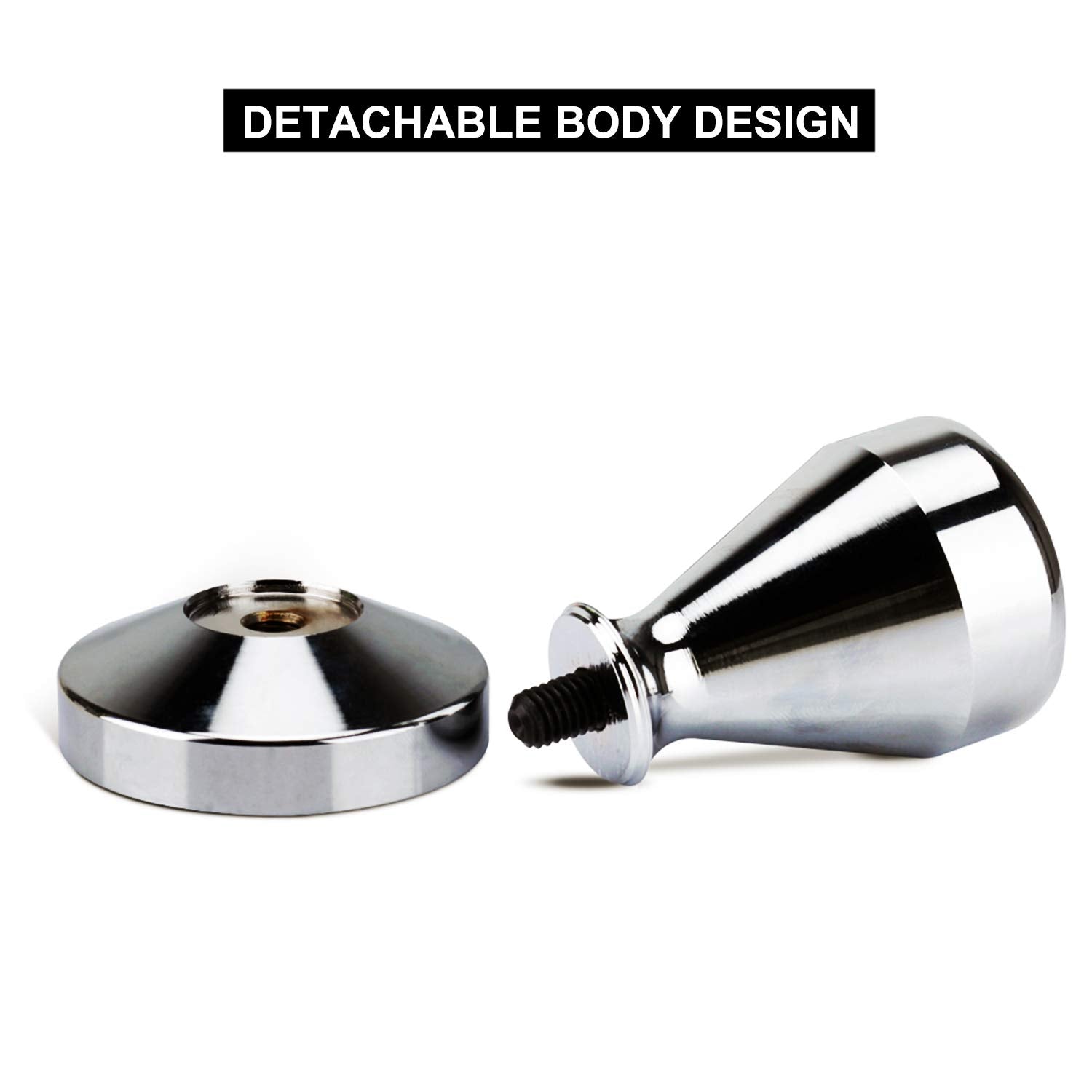 Coffee Tamper Press Chromed (51Mm / 2'')