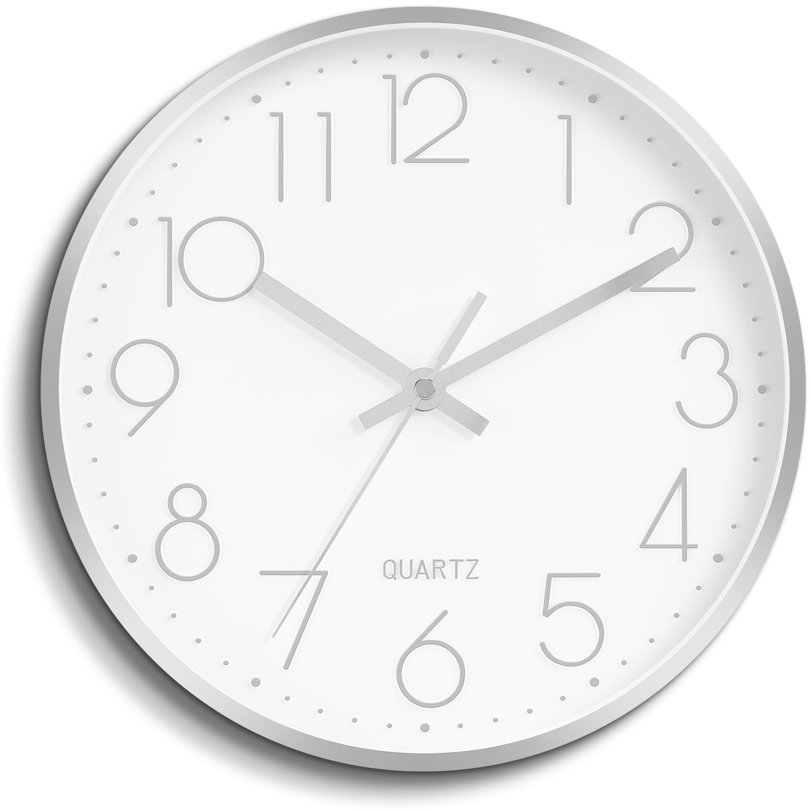 Tmdekh Analog Wall Clock For Home Stylish Latest, 10 Fancy Watch Wall Clocks Silent Non-Ticking, Modern Quartz Clock Decorative