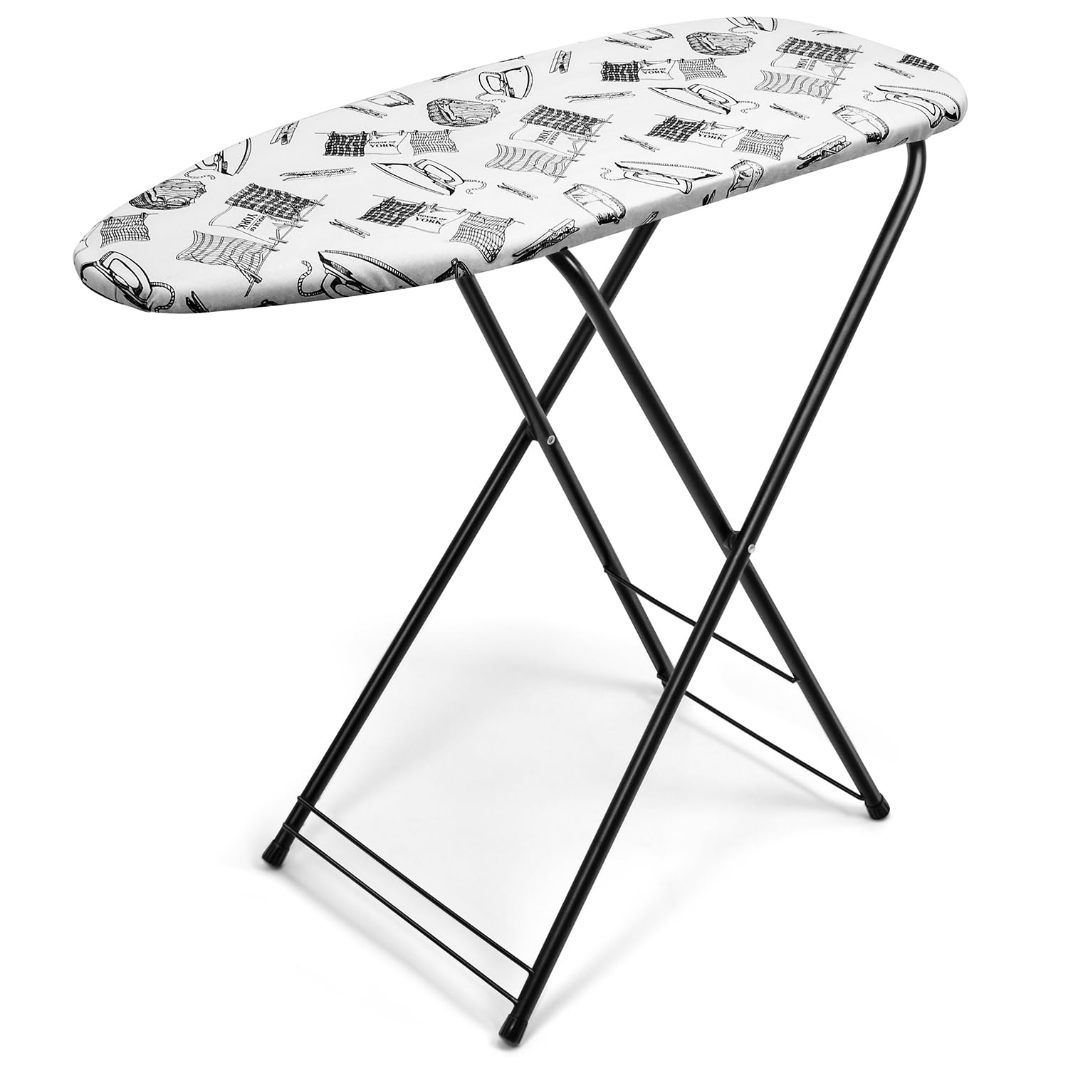 Duwee 13   35  Ironing Board Small with Heat Resistant Cover,Folding Compact Ironing Board,Light Weight,Easy to Storage