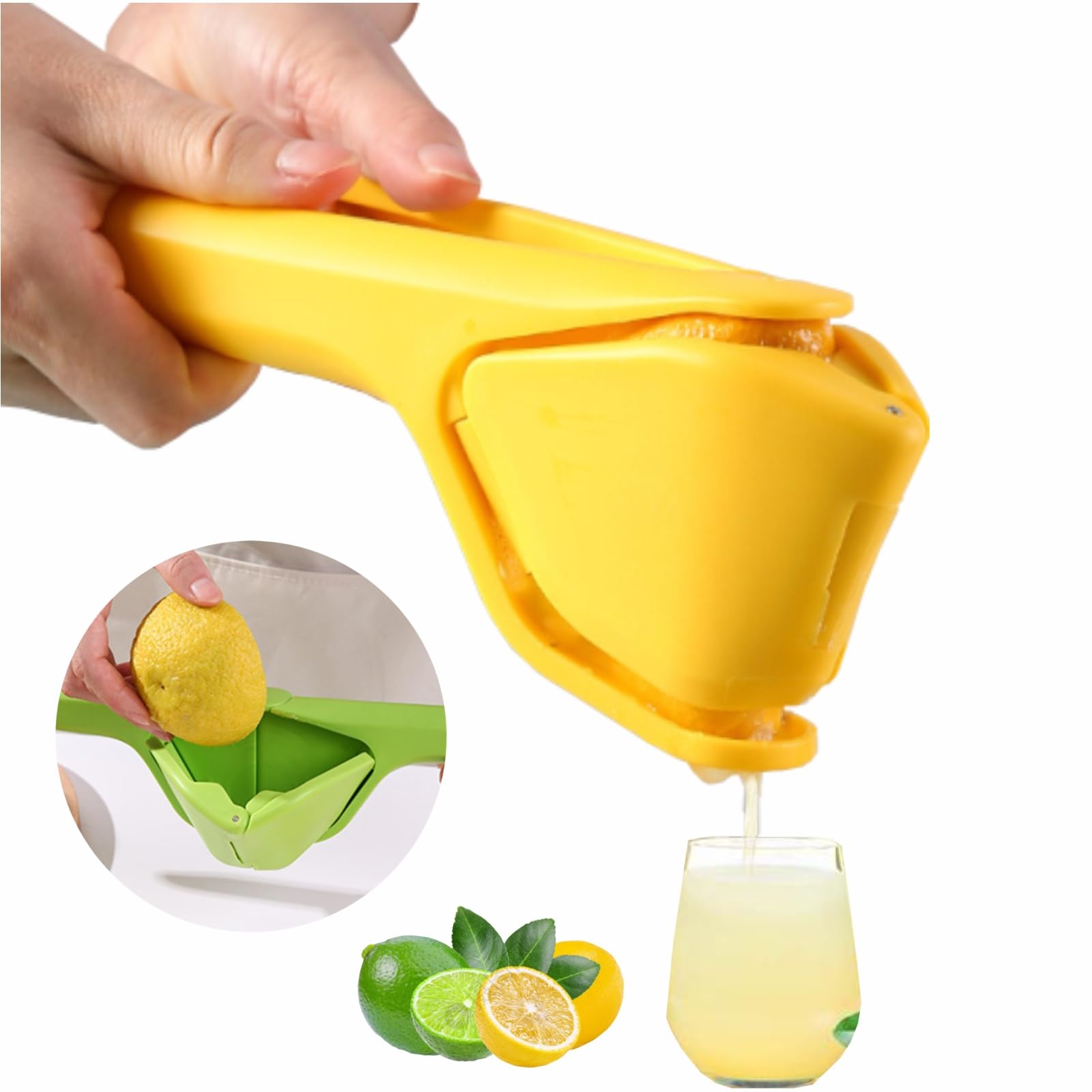 iStarcas Lemon Squeezer, Effective at Squeezing Out Juice, Easy-to-Use, Very Sturdy, Lemon Juicer, Lime Squeezer, Citrus Juicers