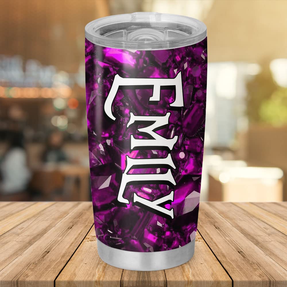 So Many Pets Personalized Jack Nightmare Characters Halloween Tumbler With Lid, Halloween Gifts Before Christmas Movie Stainless