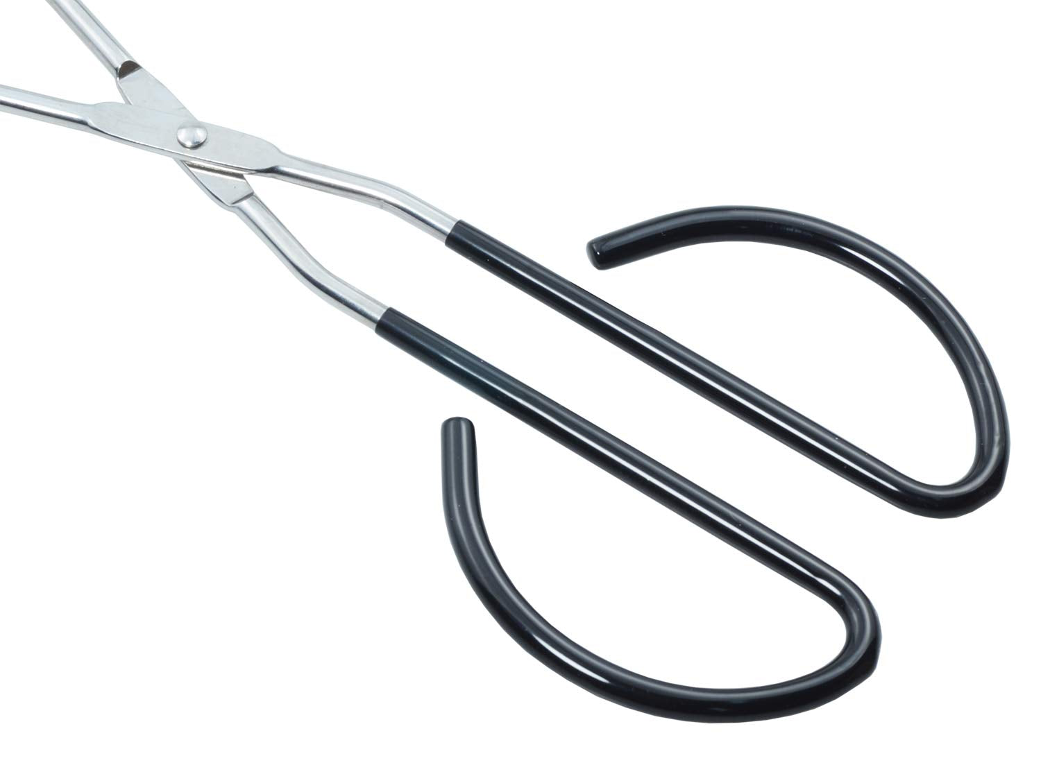 Hinmay Extra Long Scissor Tongs 16-Inch Stainless Steel Barbecue Grilling Tongs