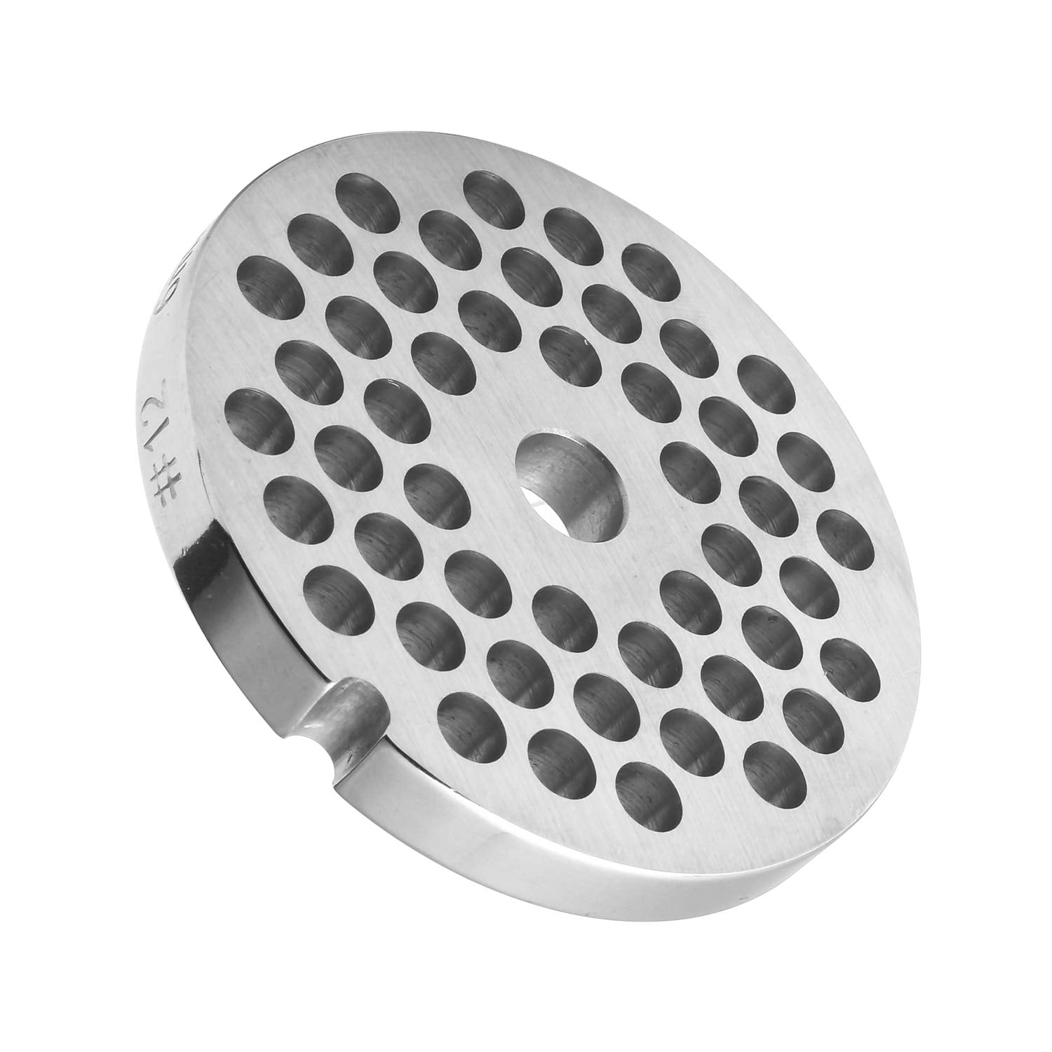 #12 Stainless Steel Meat Grinder Plate Discs Blades For Fga Food Chopper And Hobart, Lem, Cabelas, Weston, Mtn Meat Grinders,Cut