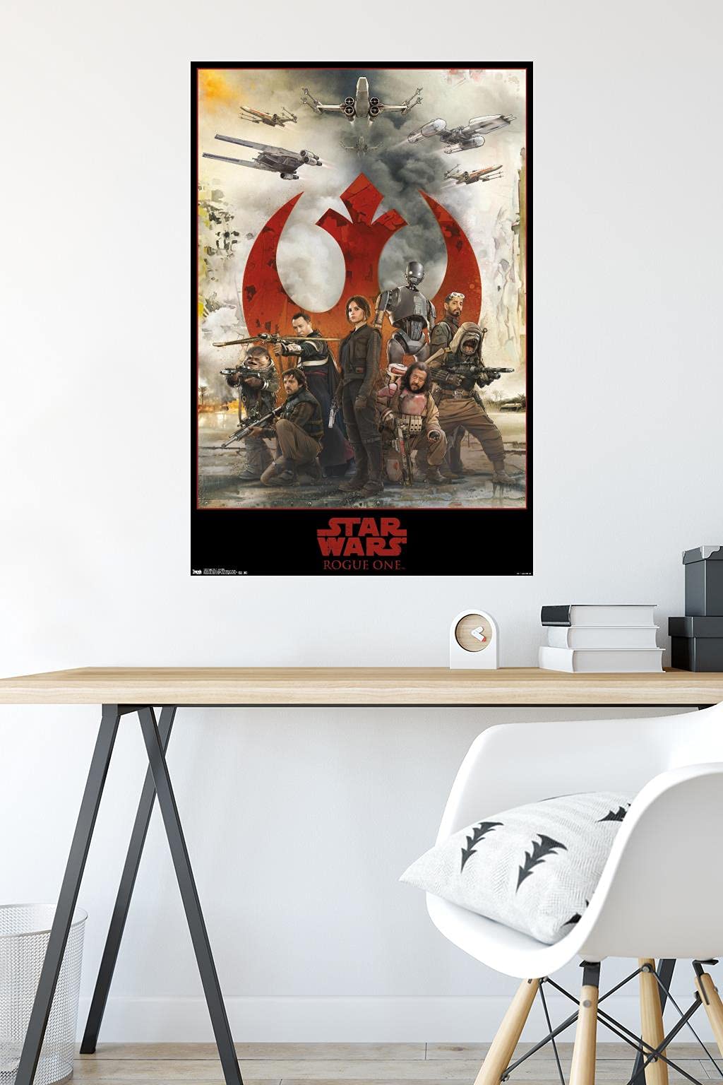 Trends International Star Wars: Rogue One - Assemble Wall Poster, 22.375'' X 34'', Unframed Version
