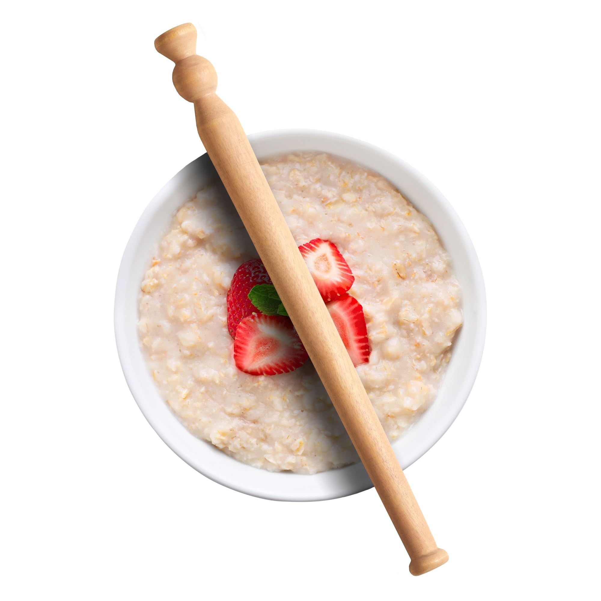 Muldale Wooden Porridge Spurtle - 11.5'' Oatmeal Spoon Scottish Stick Stirrer - Spurtles Kitchen Tools - Traditional Scottish Wo