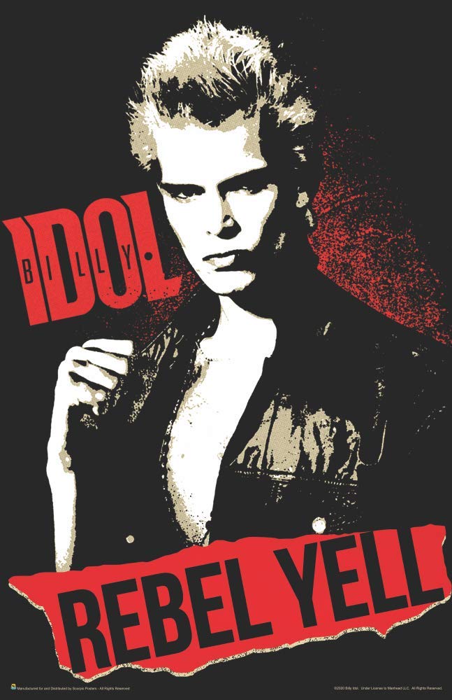 Billy Idol - Rebel Yell - Officially Licensed - Mini Poster - 11'' X 17''