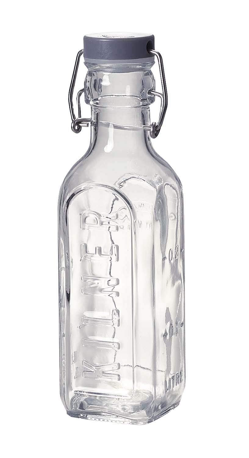 Kilner 25005 Clip Bottle, 10.1 Fl Oz (300 Cc), Clear