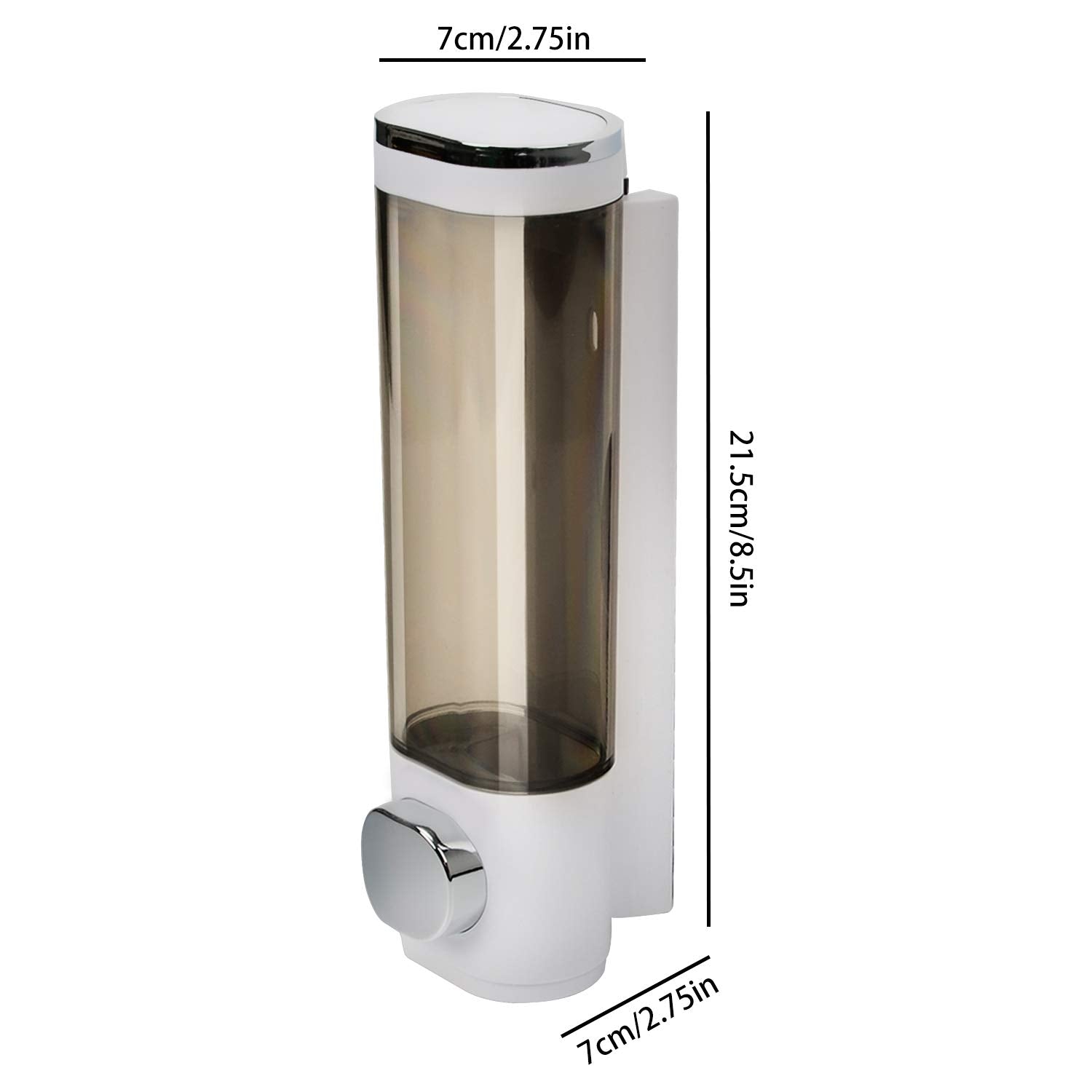 Wall Mounted Soap Dispenser Bathroom, Shower Soap Dispenser 300Ml Body Wash Dispenser Set, Shampoo And Conditioner Dispenser Han