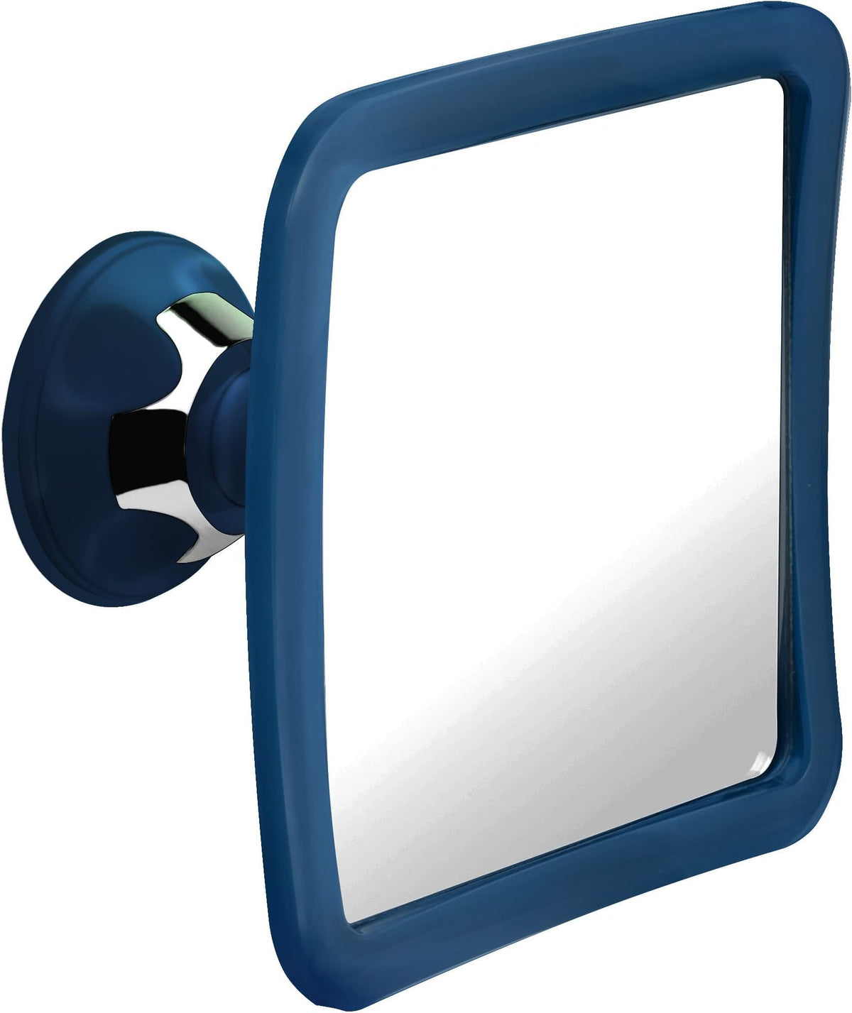 Mirrorvana Fogless Shower Mirror For Shaving With Upgraded Suction, Anti Fog Shatterproof Surface And 360 Swivel, 6.3'' X 6.3''