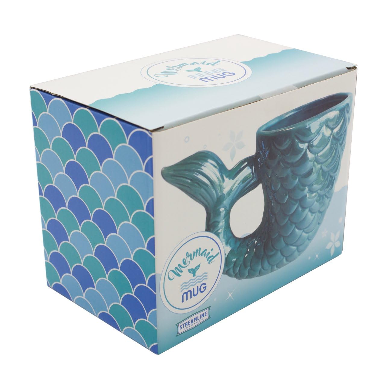 Streamline Imagined Mermaid Tail Coffee Mug