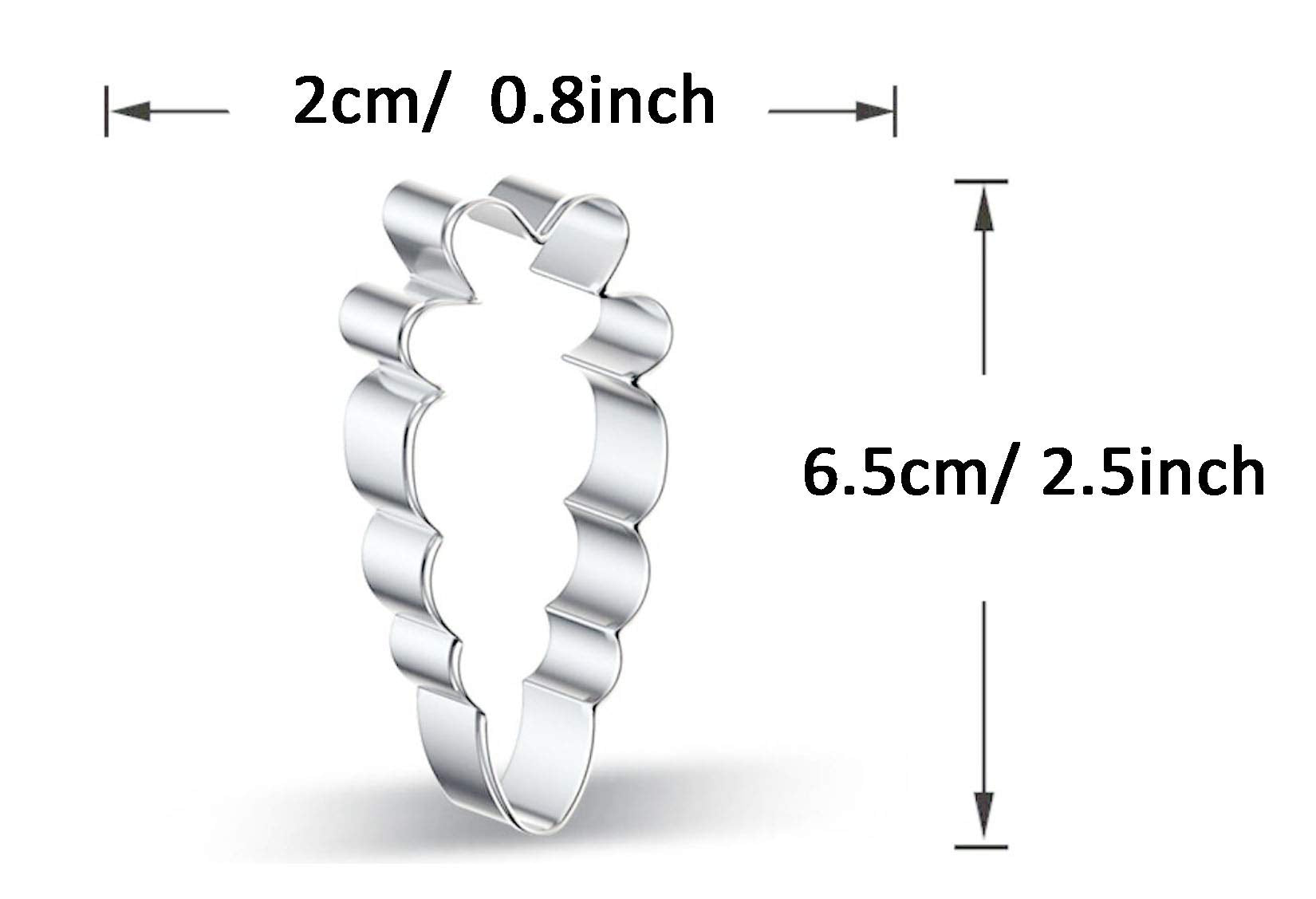 Wjsyshop Carrot Cookie Cutter - B