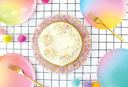 C.R. Gibson, Kailo Chic Acrylic Sprinkles Cake Plate (Acp-25406)