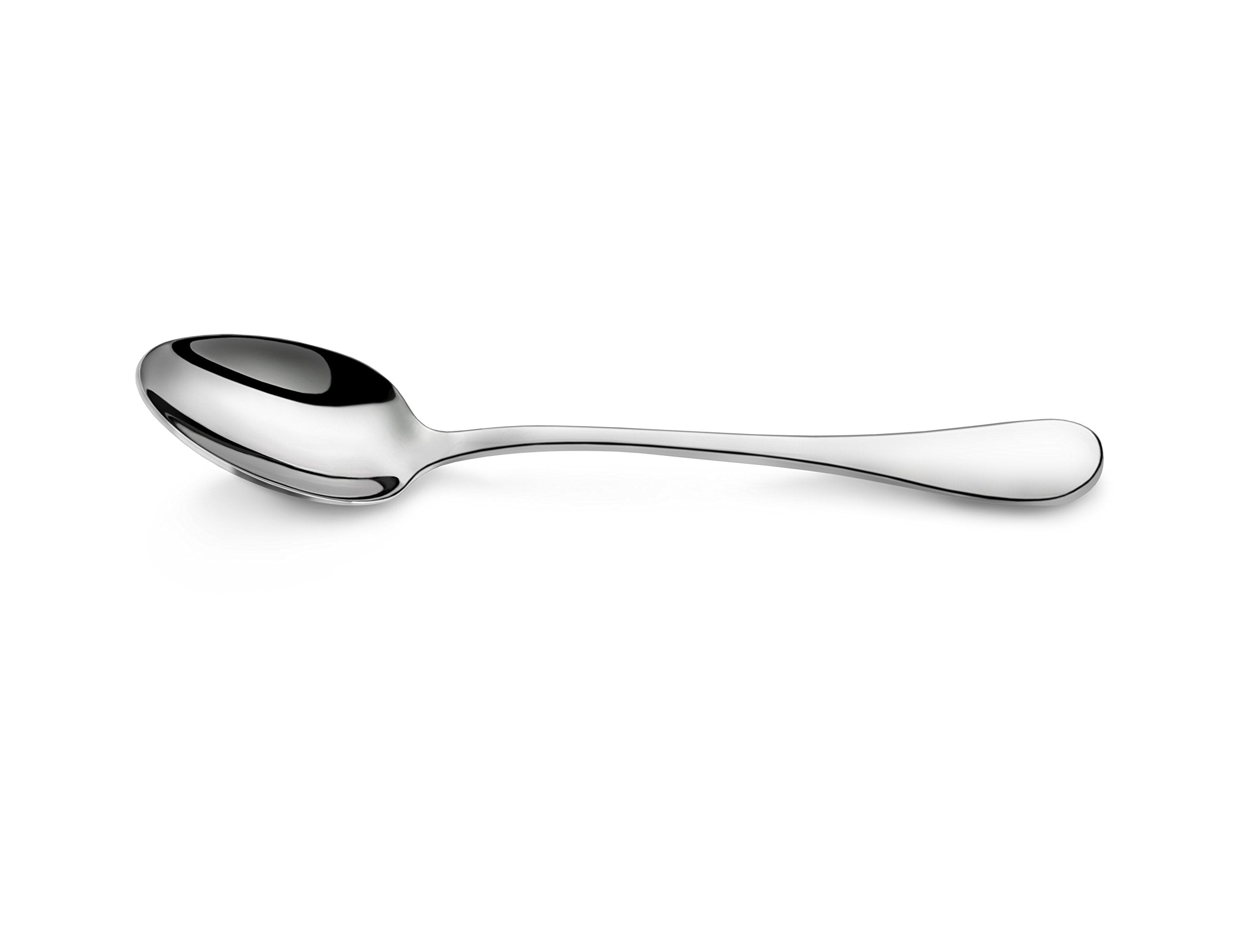 Artaste 56396 Rain 18/10 Stainless Steel Espresso Spoon,4.85-Inch, Set Of 6, Silver