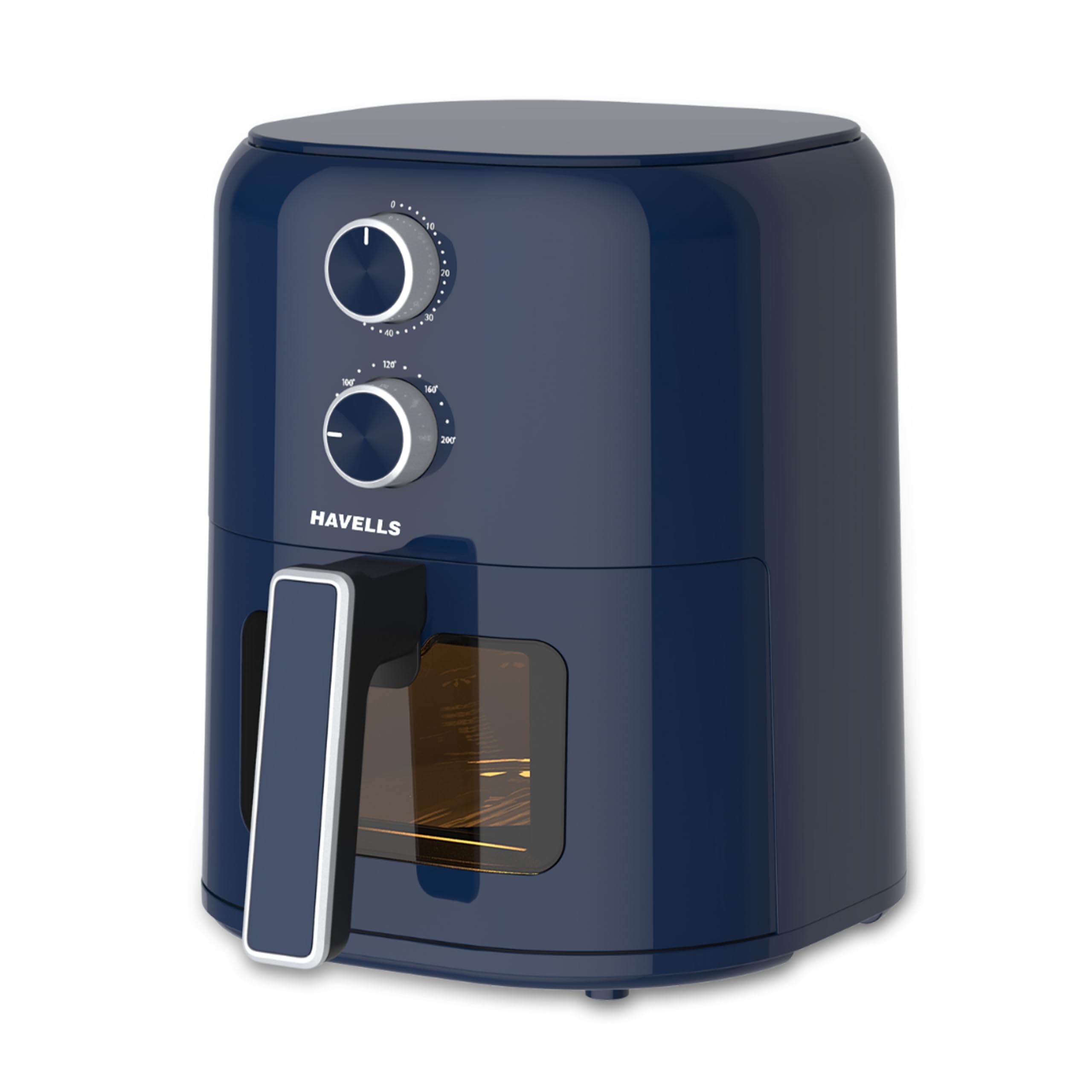 Havells Prolife Brio Air Fryer 4.2 L| Aero Crisp Technology For Air Circulation| See Through Window| Non-Stick Silicon Coated Ba