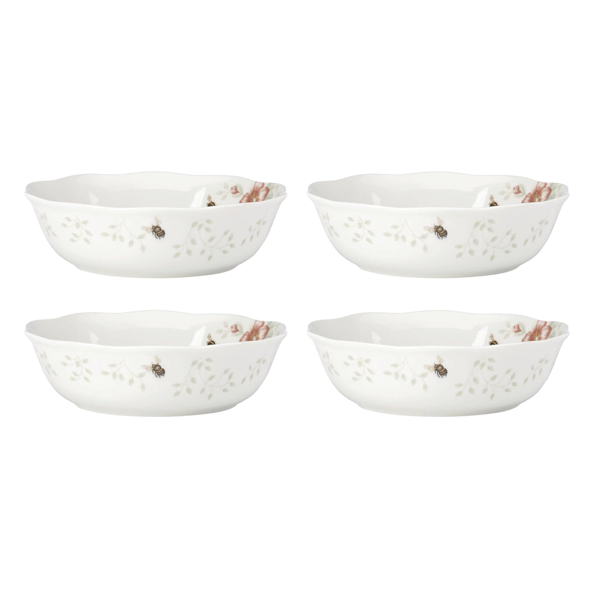 Lenox Butterfly Meadow Soup Bowls, Set Of 4, 4 Count, Multi