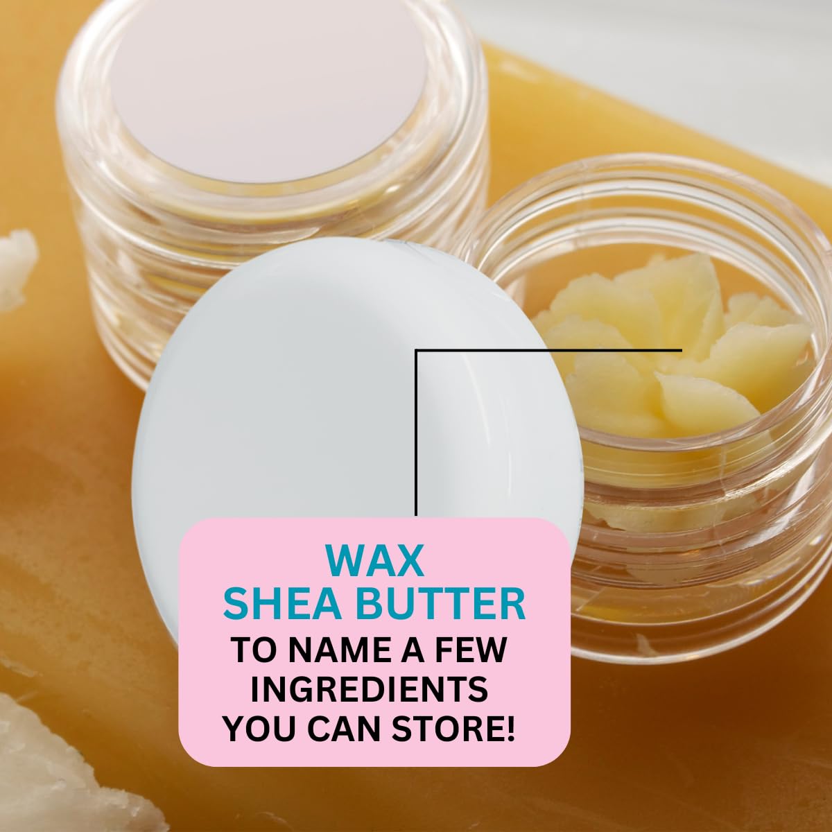 Bin Buddy 12 Pc Jars | White Screw-On Lids | 25 Ml Polystyrene | Clear Bottoms | Ideal For Jewelry, Crafts, Sorting
