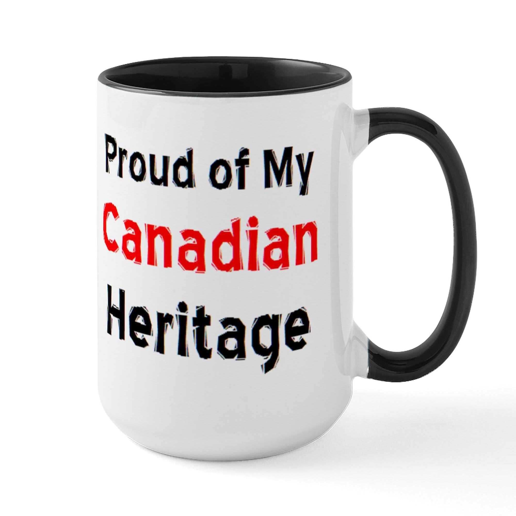 Cafepress Canadian Heritage 15 Oz (444 Ml) Ceramic Coffee Mug