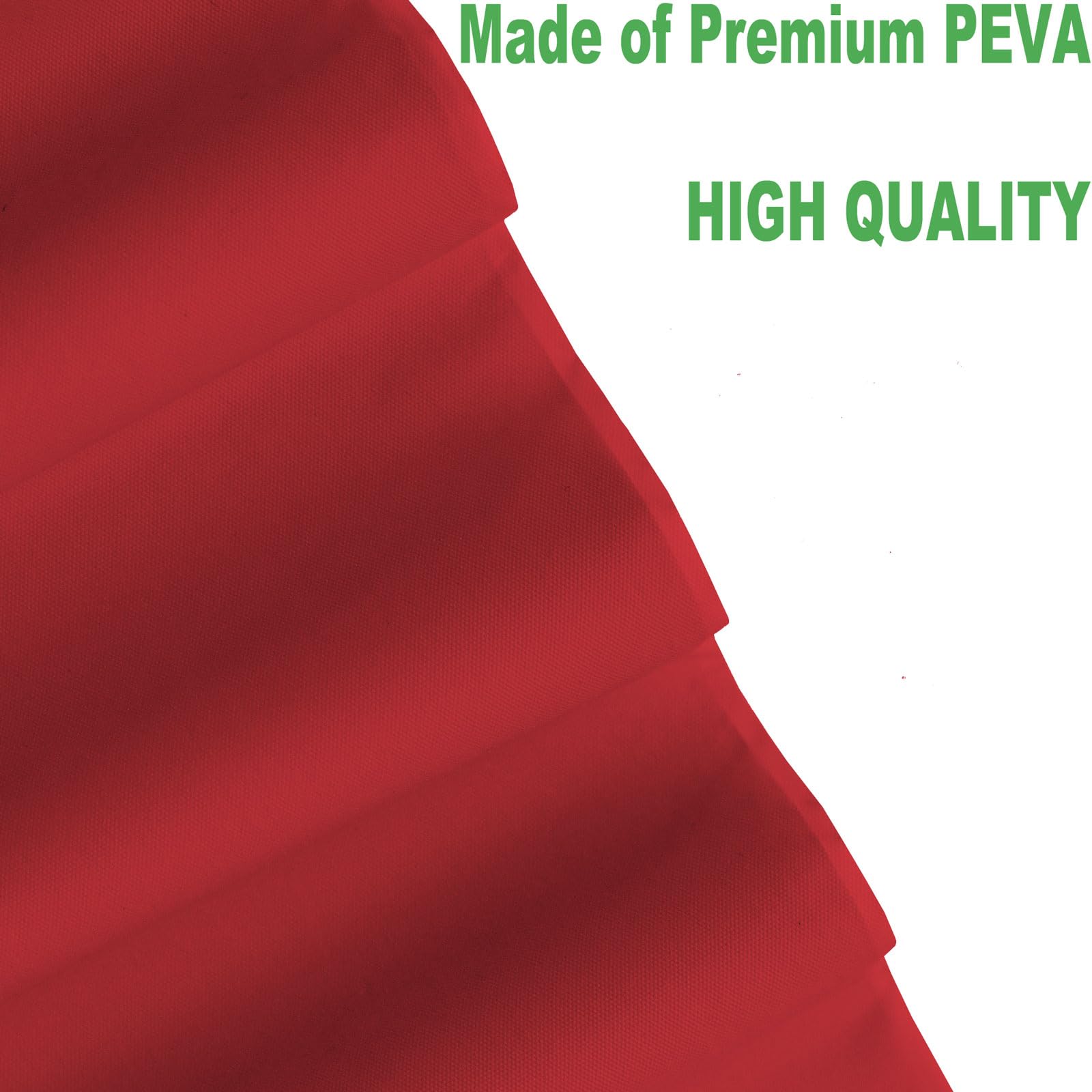 Plastic Red Tablecloths 3 Pack Disposable Table Covers 54 X 108 Inch Ruby Shine Red Table Cloths For Parties Anniversary Thanksg